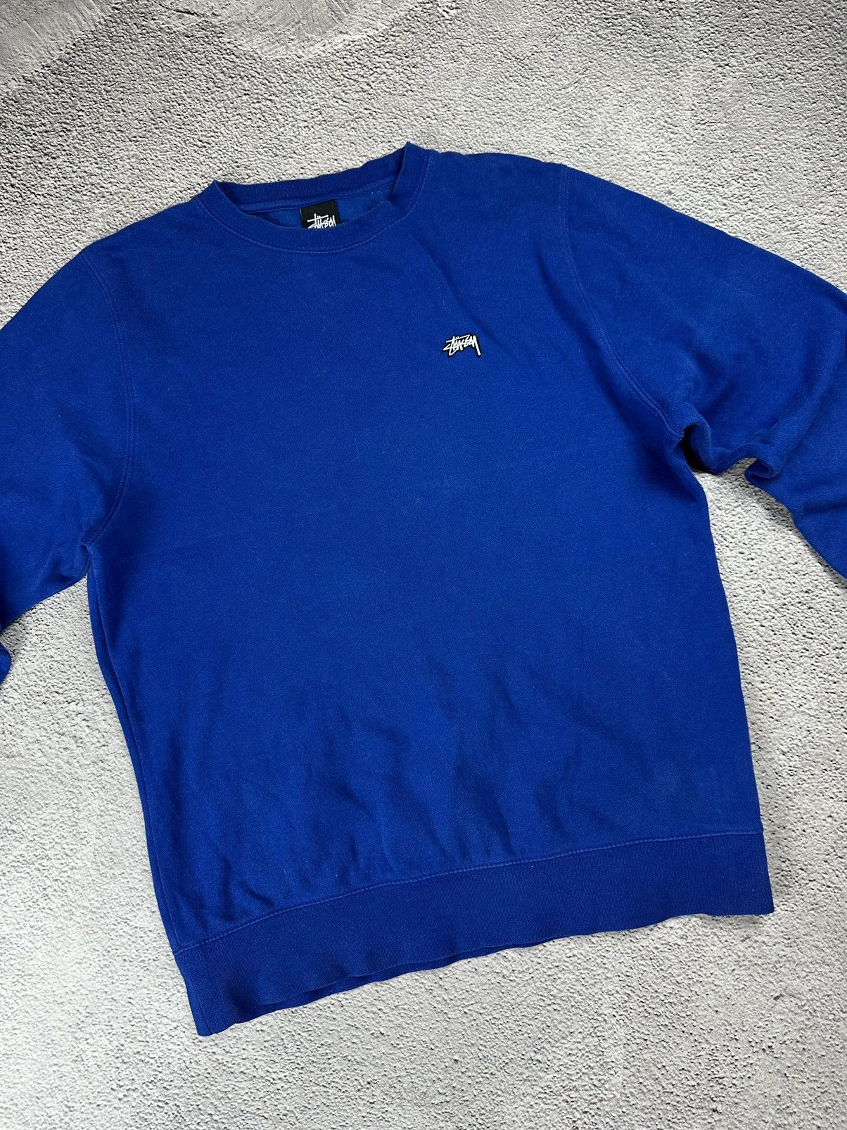 Stussy Vintage Stussy Sweatshirt Y2K Logo Faded SK8 Hype Crazy Size US M / EU 48-50 / 2 - 5 Thumbnail