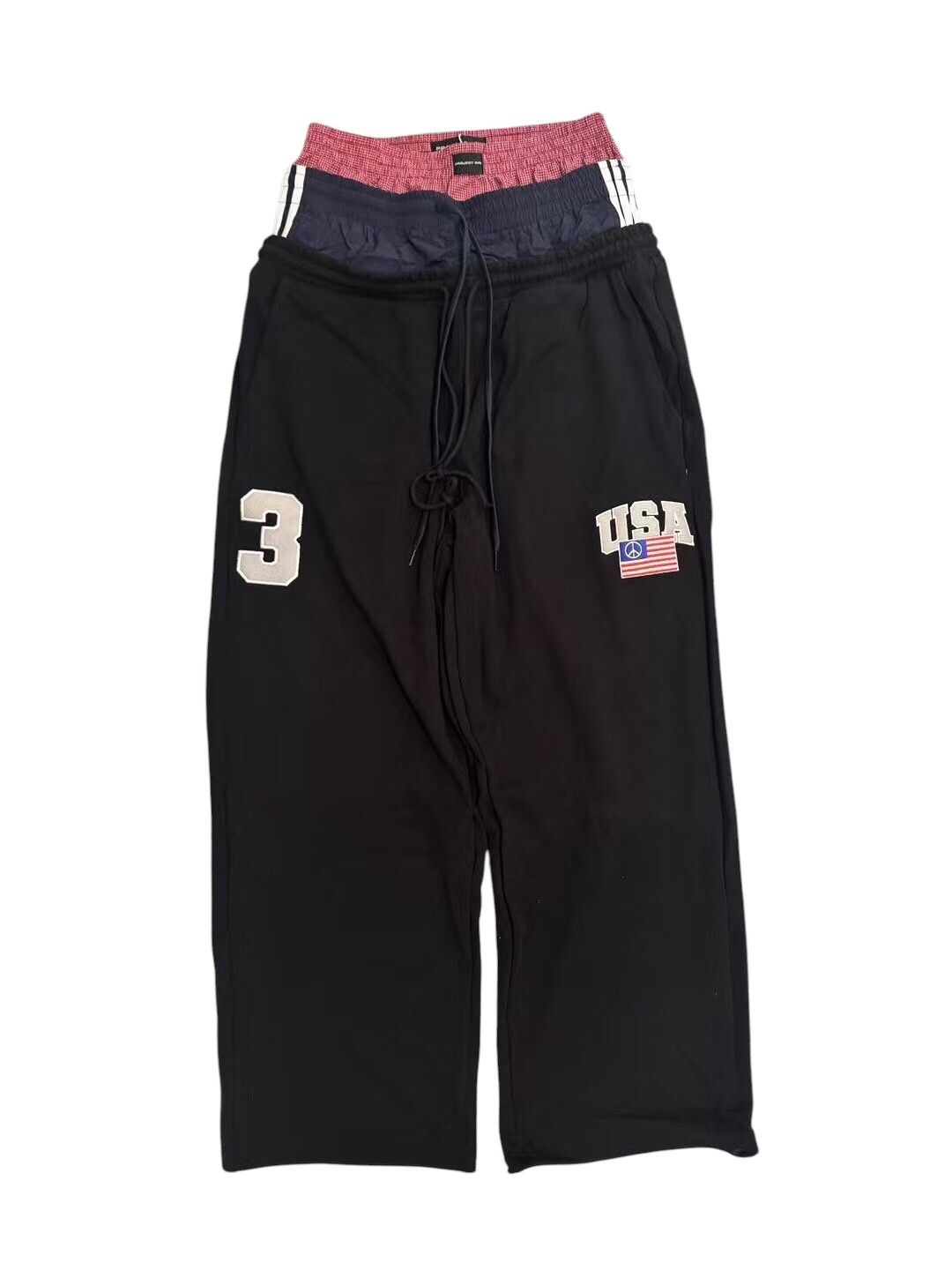 Project GR Project Gr 3 Layered USA Pants | Grailed
