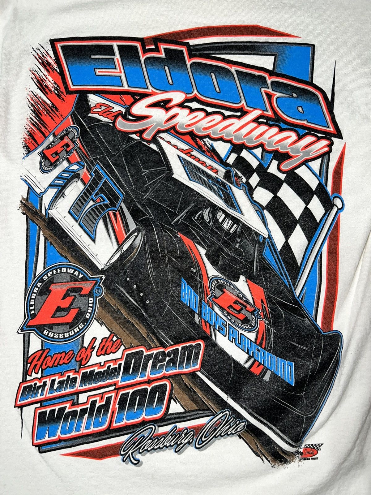 Other Vintage Y2K Eldora Speedway Graphic Tee Size US S / EU 44-46 / 1 - 2 Thumbnail