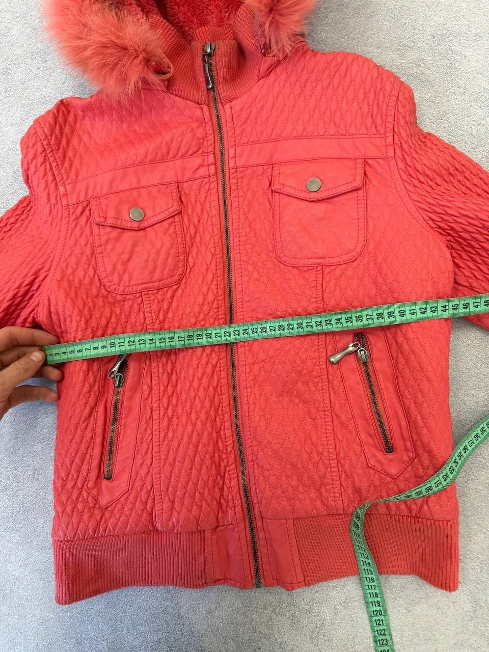Japanese Brand 00s If Six Was Nine L.G.B. Style Fur Hood Jacket Size S / US 4 / IT 40 - 11 Thumbnail