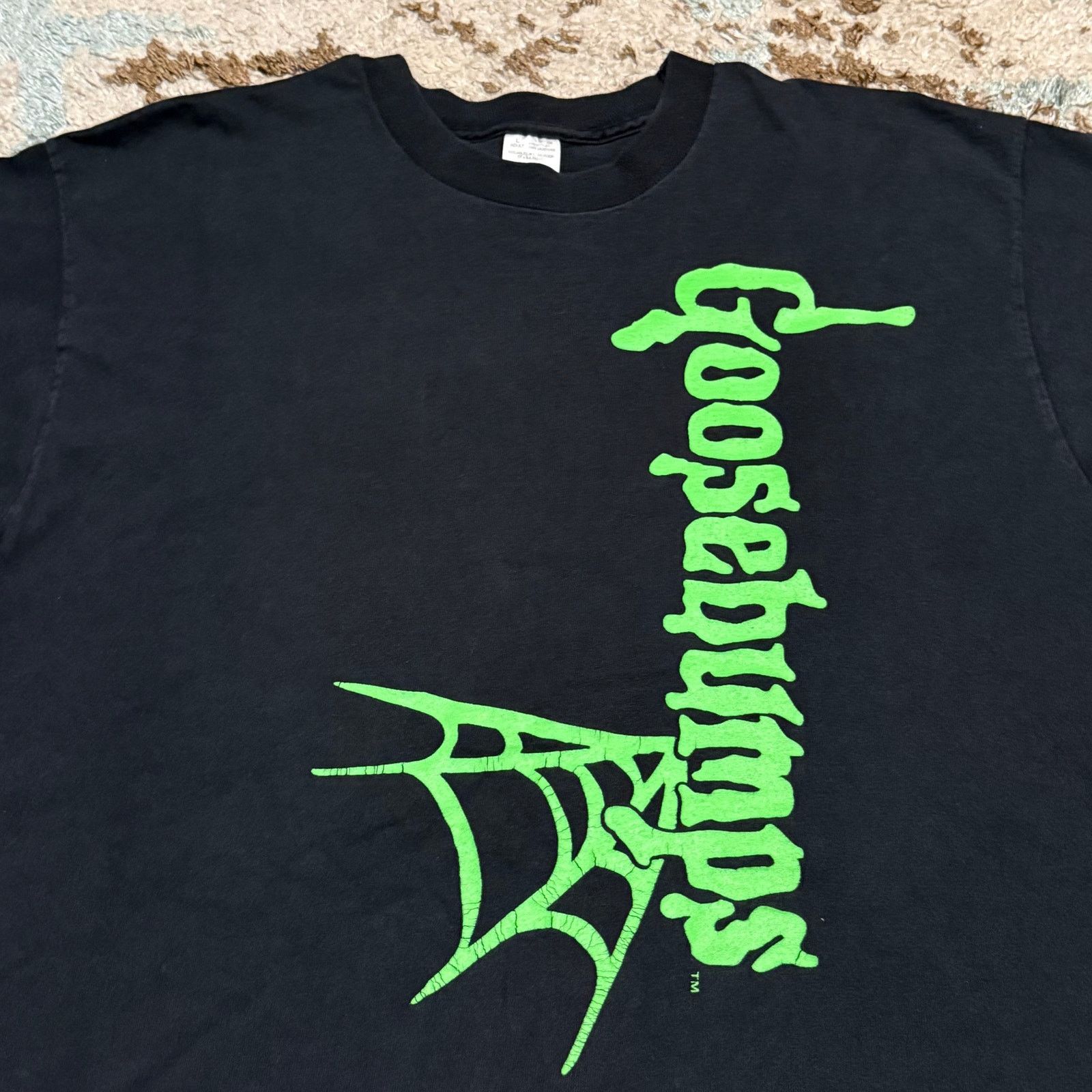 Fruit Of The Loom × Vintage Vintage Goosebumps Boo Dude! Shirt Size Large 90s Horror Size US L / EU 52-54 / 3 - 1 Thumbnail