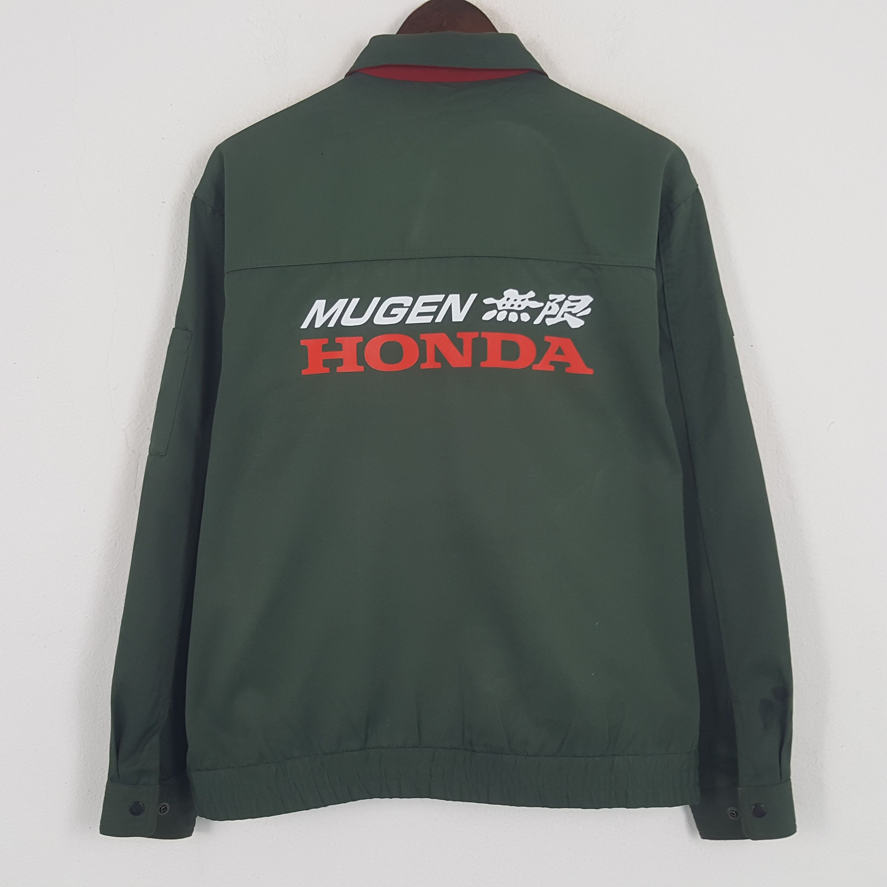 Vintage Vintage Mugen Honda Worker Custom Sport Japan Jacket Size US L / EU 52-54 / 3 - 1 Thumbnail