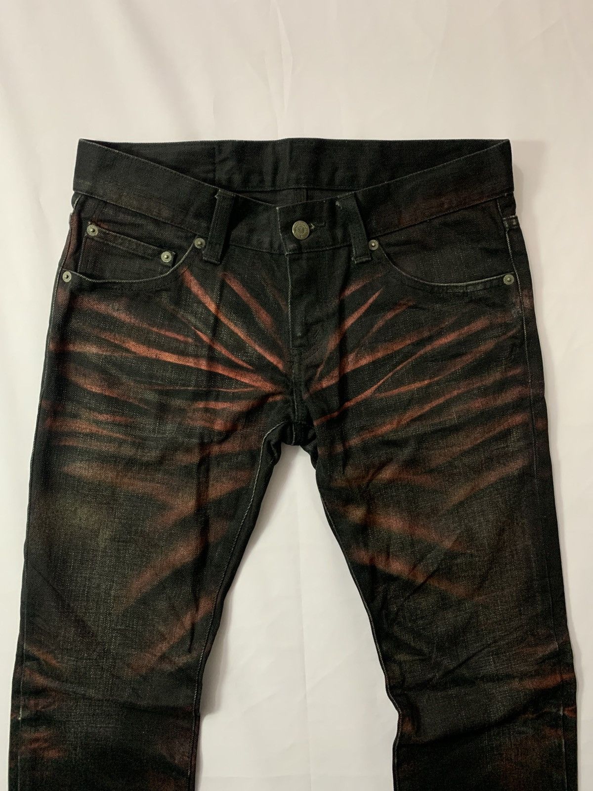 Tornado Mart Tornado Mart Processed Low Rise Denim Size US 32 / EU 48 - 3 Thumbnail