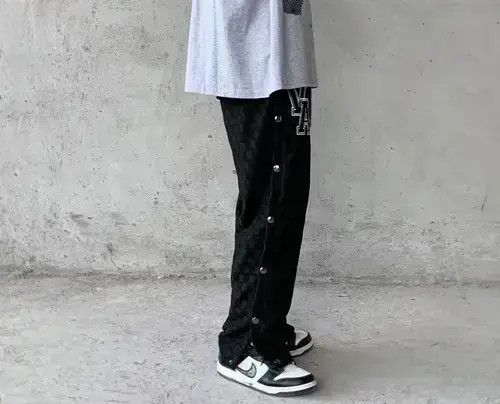 Other Plaid Punk Pants Joggers Men Street Wear Size US 26 / EU 42 - 2 Thumbnail