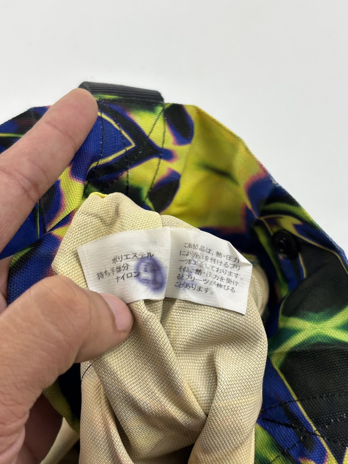 Issey Miyake Archive Issey Miyake Men Psychedelic Totebag Size ONE SIZE - 7 Thumbnail