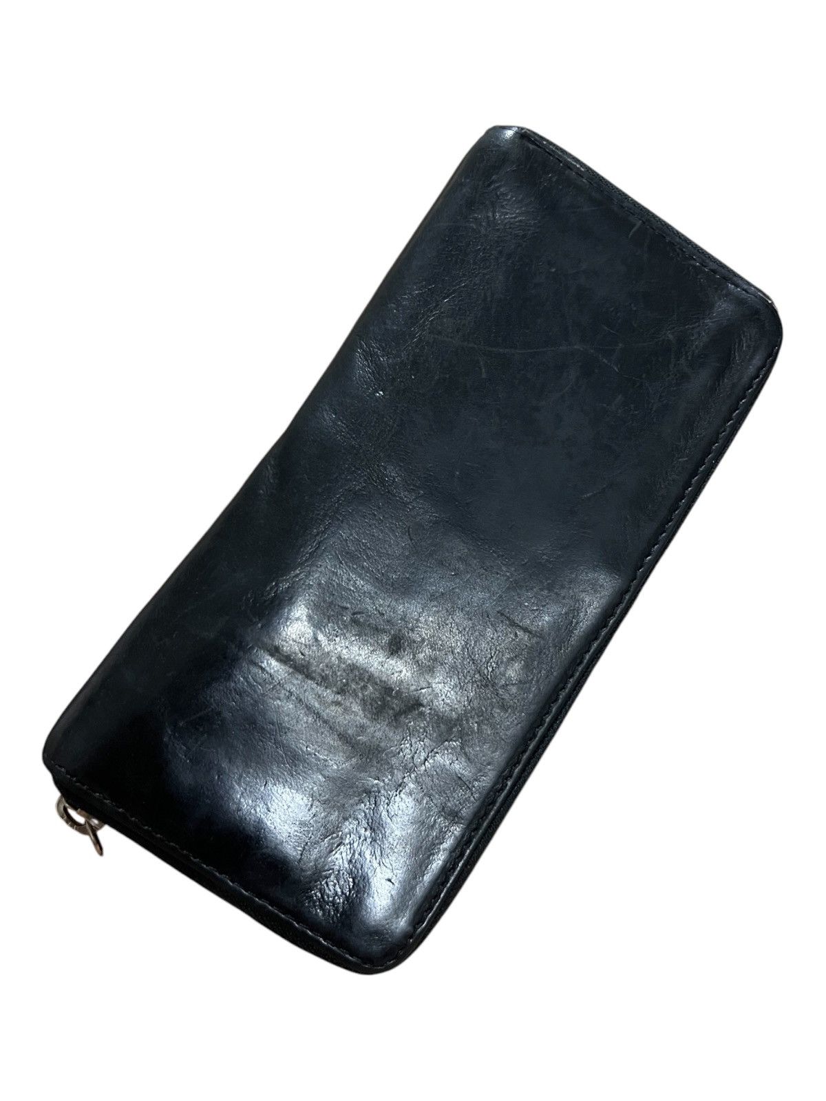 Creed × Genuine Leather × Isamu Katayama Backlash Creed 🇯🇵 Classic Continental Zip Around Leather Long Wallets Size ONE SIZE - 3 Thumbnail