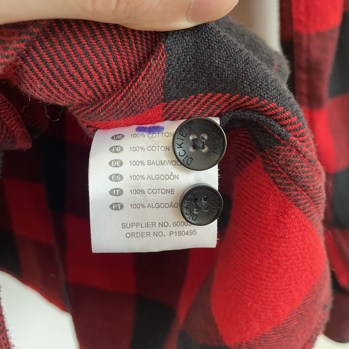 Dickies × Flannel Dickies Buffalo Flannel Plaid Shirt Work Heritage M Size US M / EU 48-50 / 2 - 5 Thumbnail