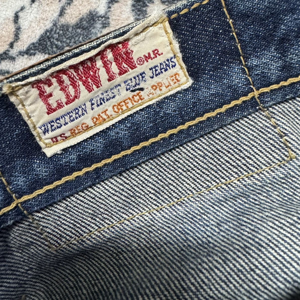 Edwin Vintage Edwin Denim Bell Bottom Jeans Size US 27 - 20 Thumbnail