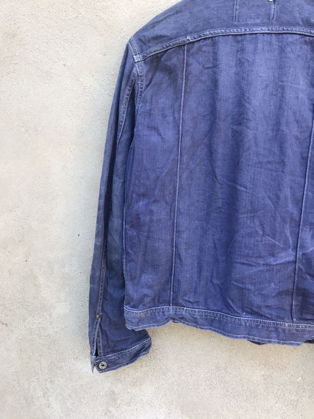 Diesel VINTAGE DIESEL DISTRESSED DENIM JACKET MADPUNK SEDITIONARIES Size US M / EU 48-50 / 2 - 15 Thumbnail
