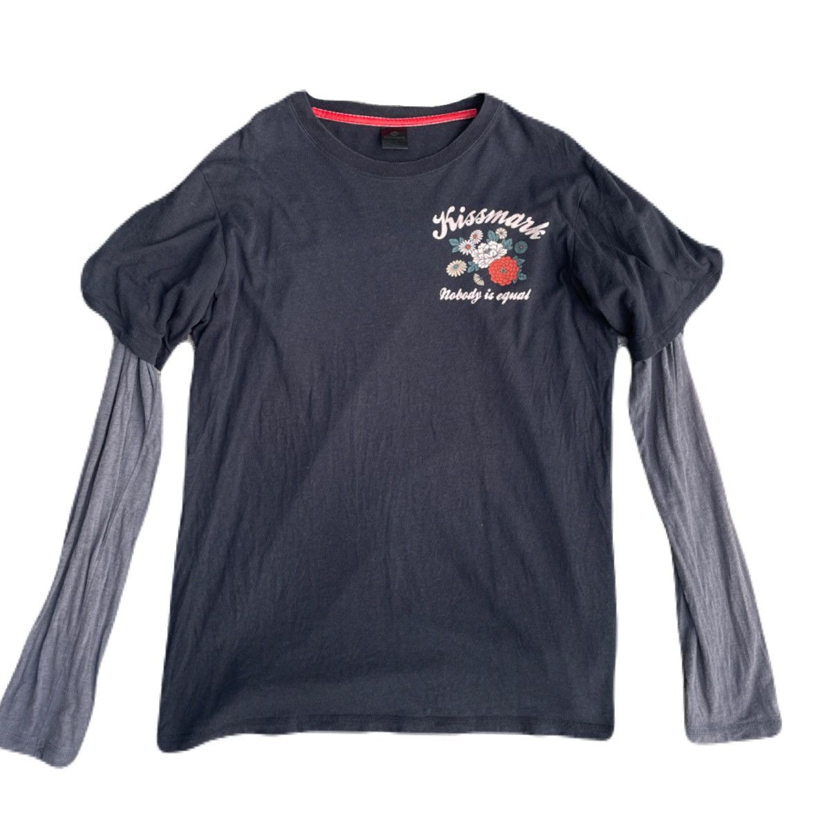Japanese Brand 2000s Japanese archive Yakuza Layered Long Sleeve Tee Y2K Size US M / EU 48-50 / 2 - 4 Thumbnail