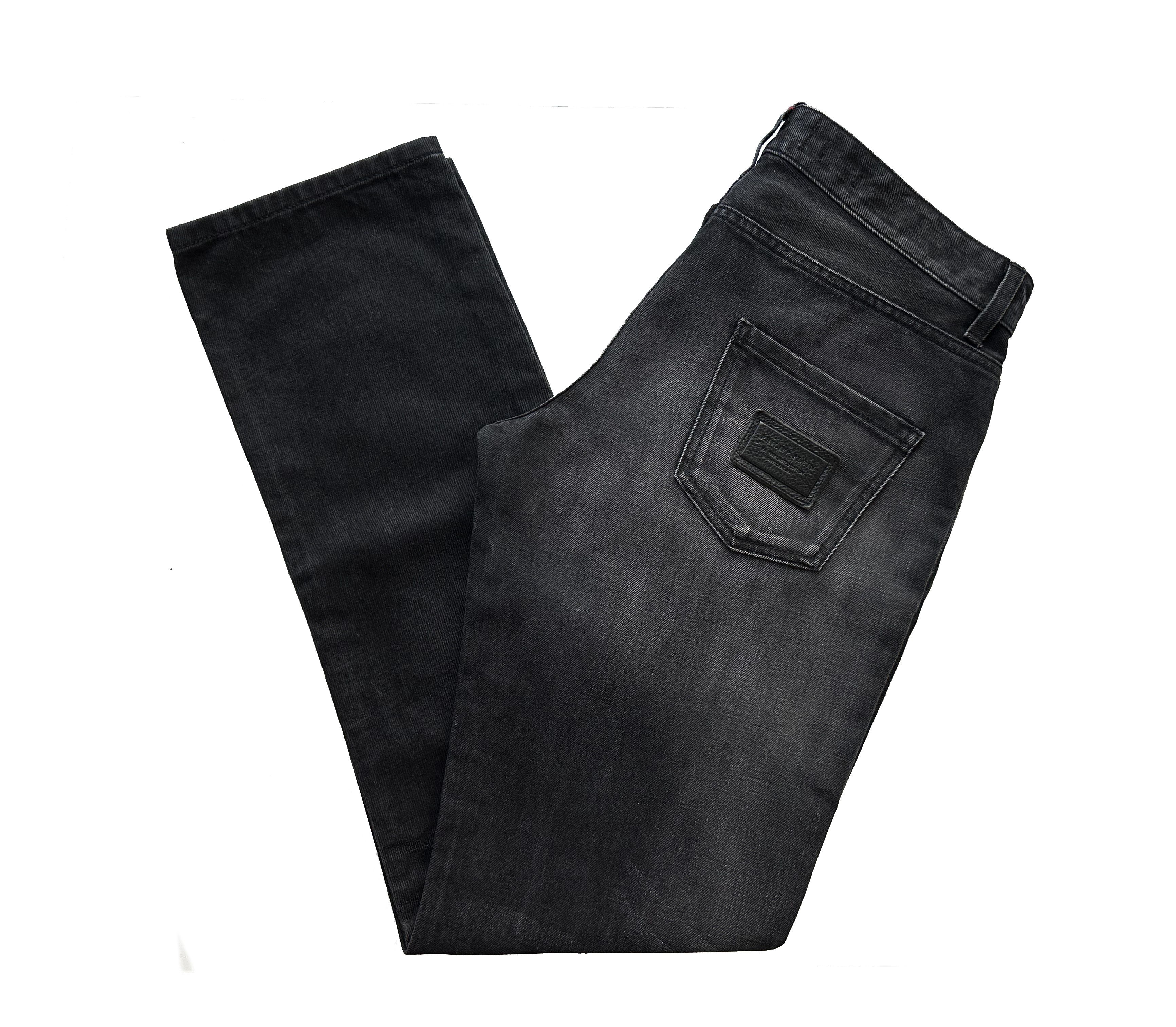 Philipp Plein Philipp Plein Retro Superhero grey denim jeans Size US 34 / EU 50 - 1 Thumbnail