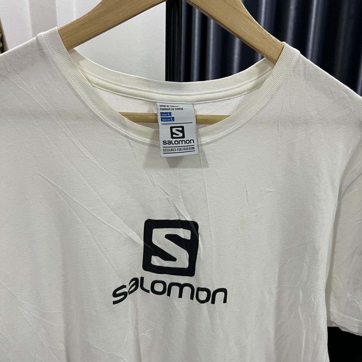 Salomon Salomon Logo T-Shirt Size US L / EU 52-54 / 3 - 3 Thumbnail