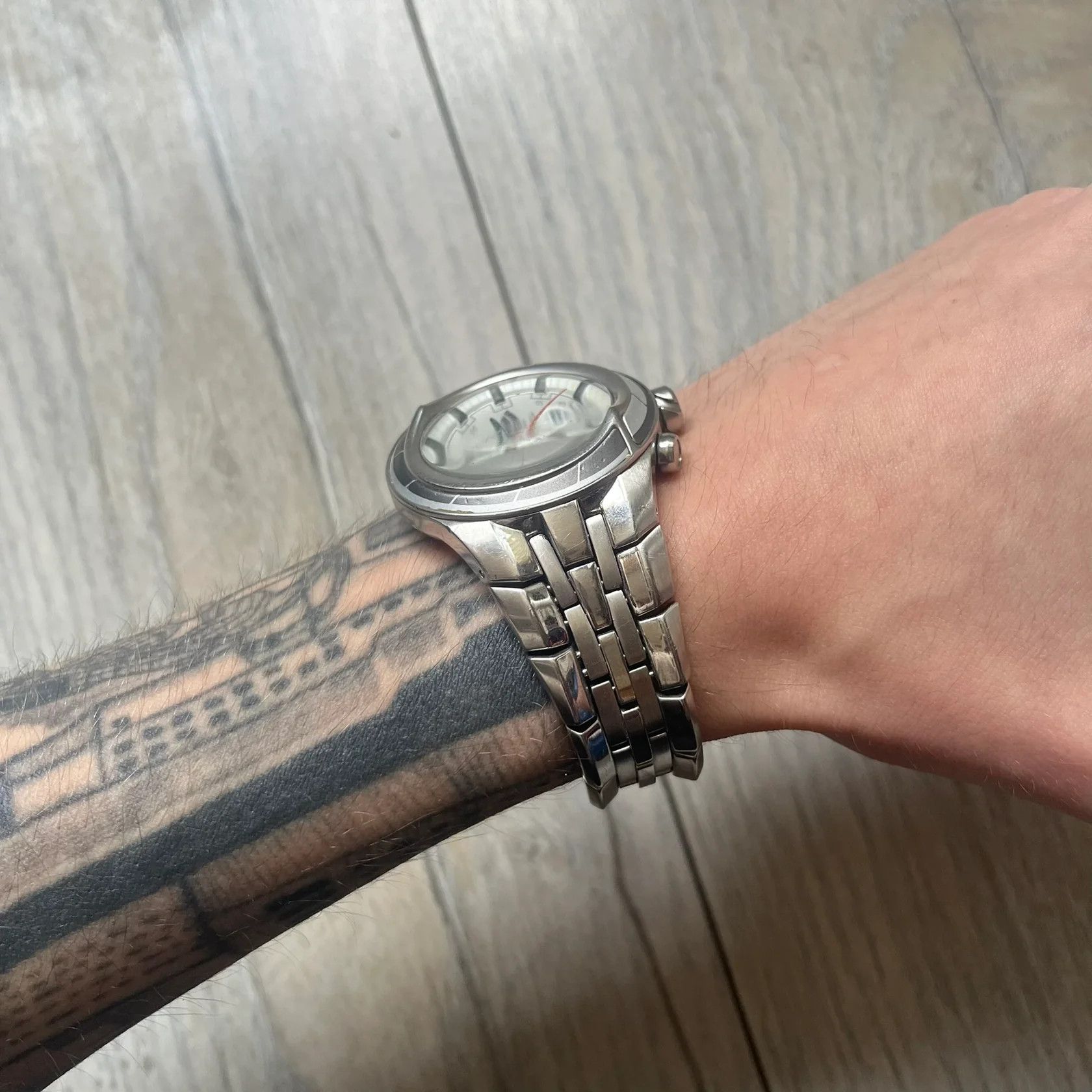 Adidas Adidas Adi-Star Pro Chrono ADP-1017 Analog Watch Size ONE SIZE - 4 Thumbnail