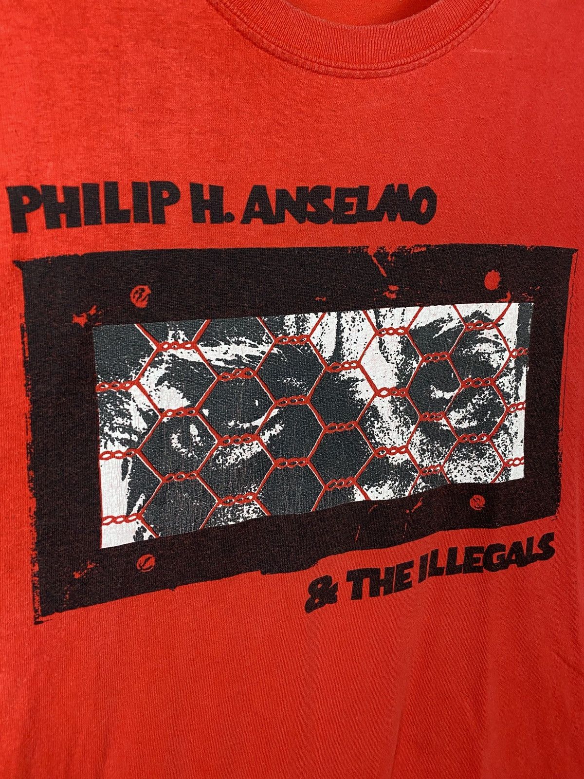 Band Tees 🥅Vintage T-Shirt Philip H. Anselmo & The Illegals Rock Tour🥅 Size US M / EU 48-50 / 2 - 8 Thumbnail