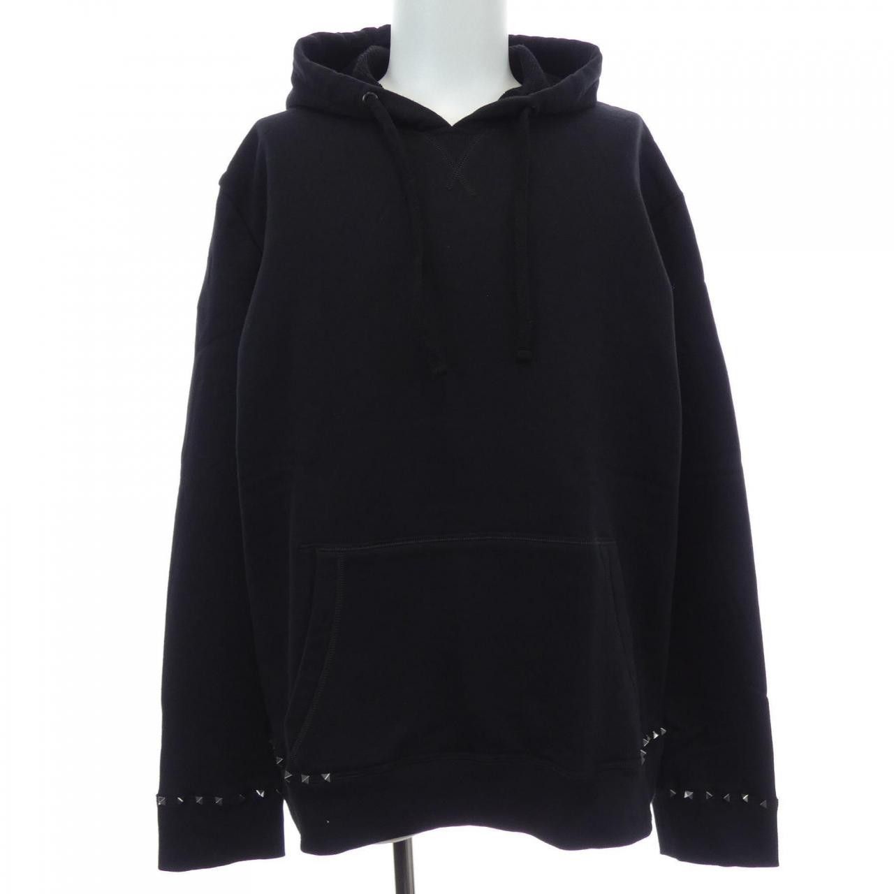 Valentino Valentino Valentino Garavani Hoodie Cotton Sweatshirts & Hoodies NV3MFD6M3TV DUTY FREE for USA Size ONE SIZE - 1 Thumbnail