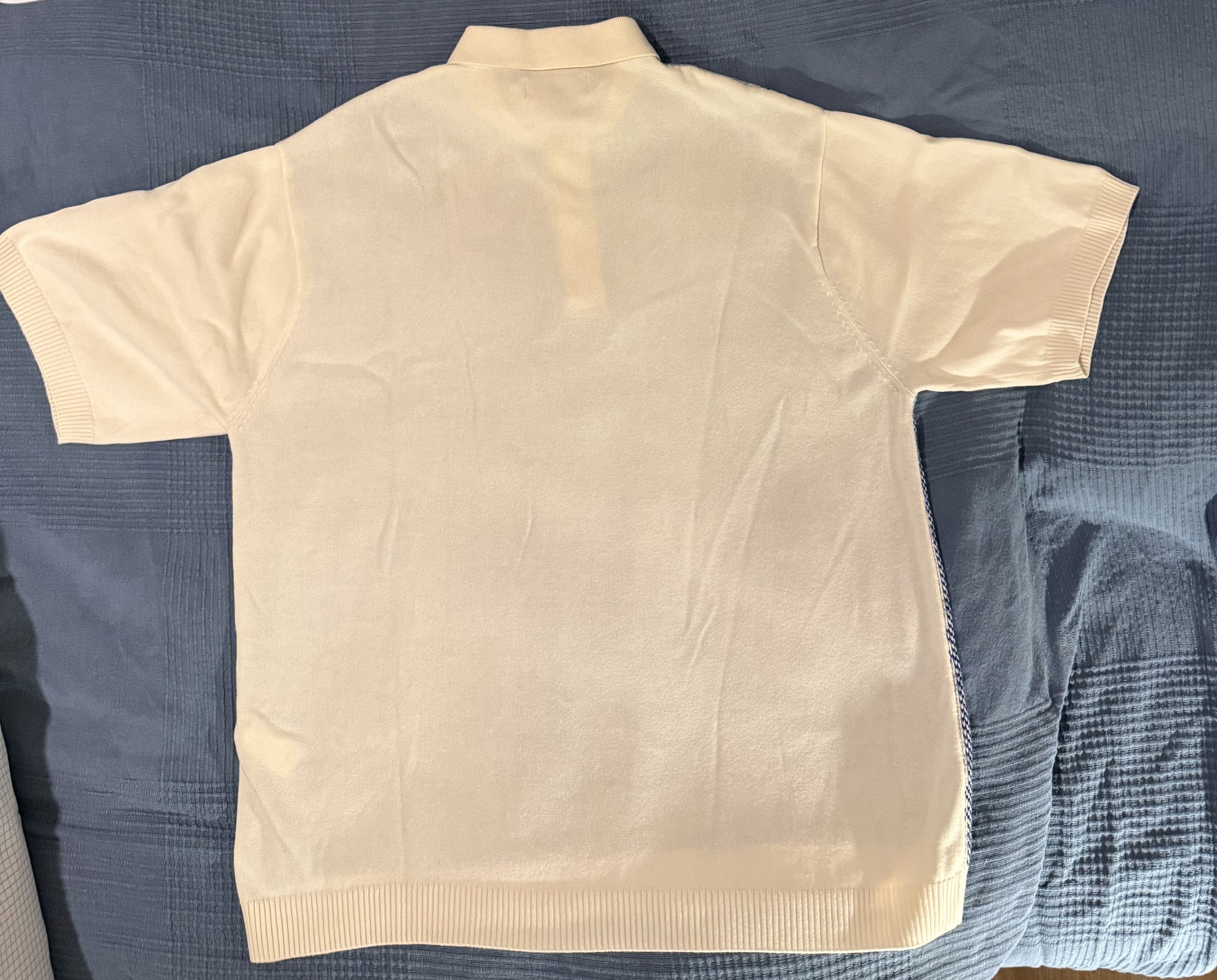 Supreme Plaid Knit S/S Polo Size US L / EU 52-54 / 3 - 5 Thumbnail