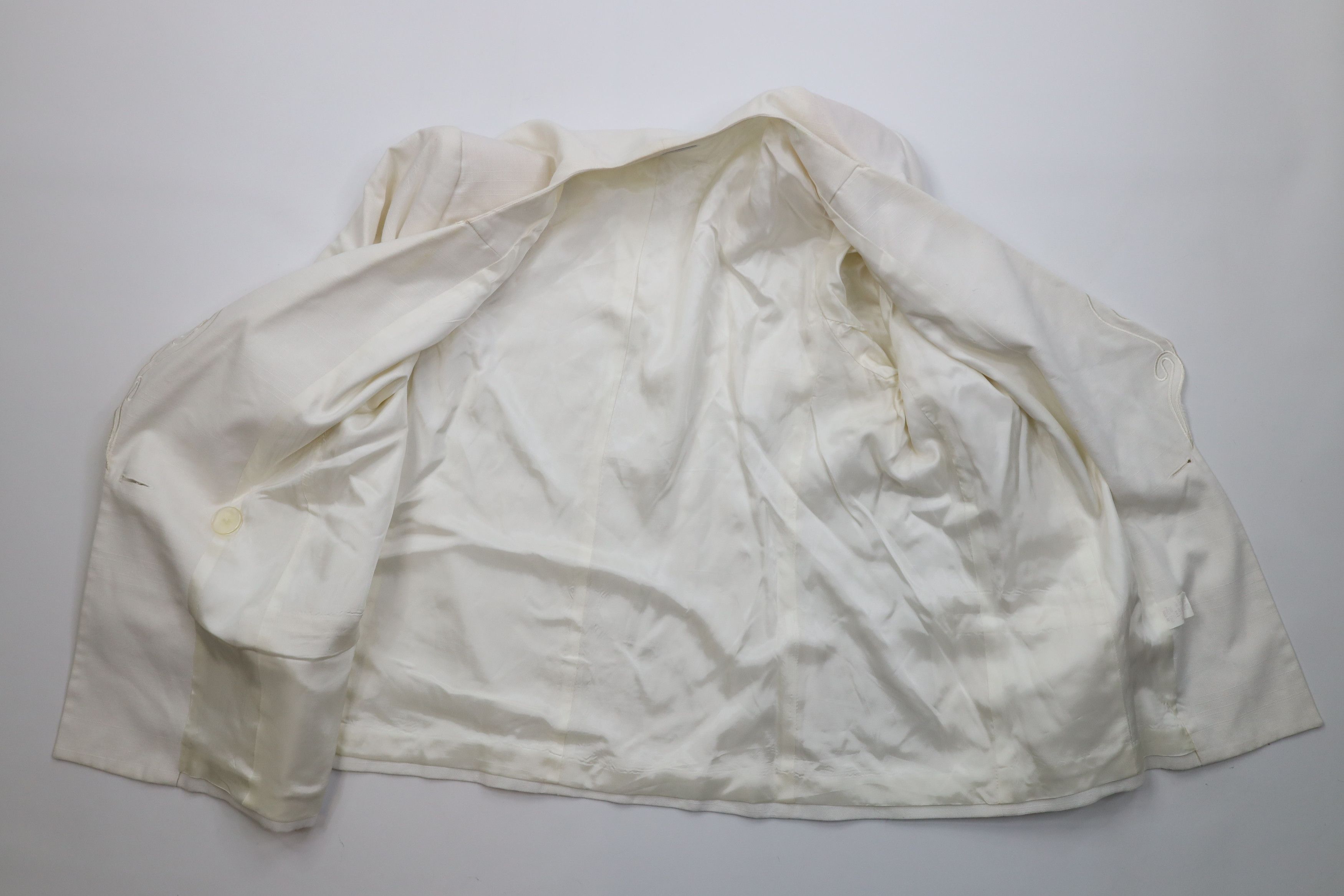 Oleg Cassini Vintage 70s Oleg Cassini 2 Piece Church Wedding Suit Size 3XL / US 20-22 - 7 Thumbnail