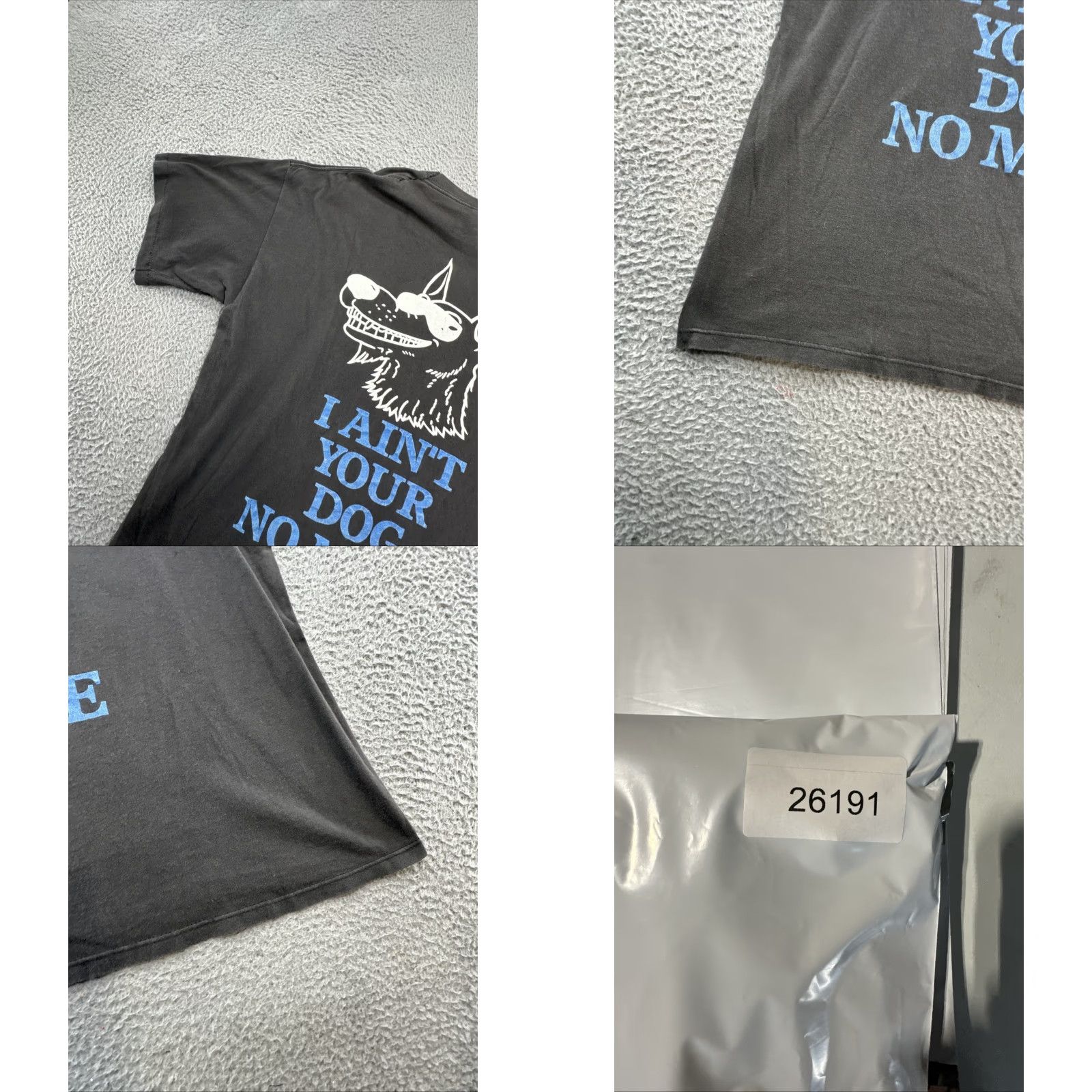 X-LARGE VINTAGE Billy Ray Cyrus I Aint Your Dog No More 90s Tee X Large Shirt Mens XL Black Cotton 90s Shirt Size US XL / EU 56 / 4 - 10 Thumbnail