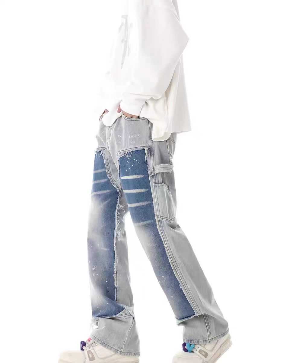 Japanese Brand × Vintage Blue High Street Vintage Casual Jeans Size US 32 / EU 48 - 5 Thumbnail