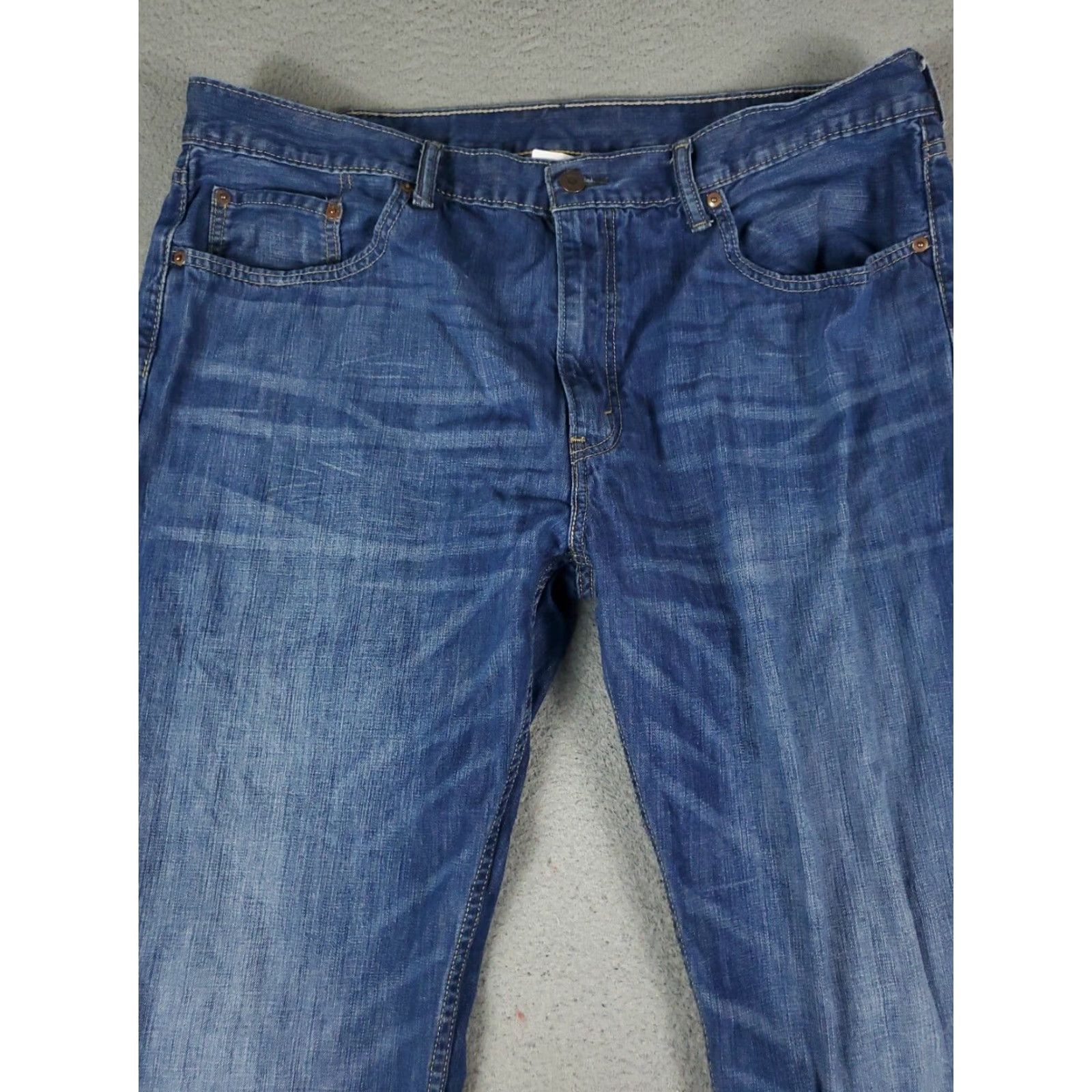 Levi's Levis 559 Relaxed Straight Leg Mens Jeans Blue 40x32 XL Extra Large Denim Pants Size US 40 / EU 56 - 2 Thumbnail