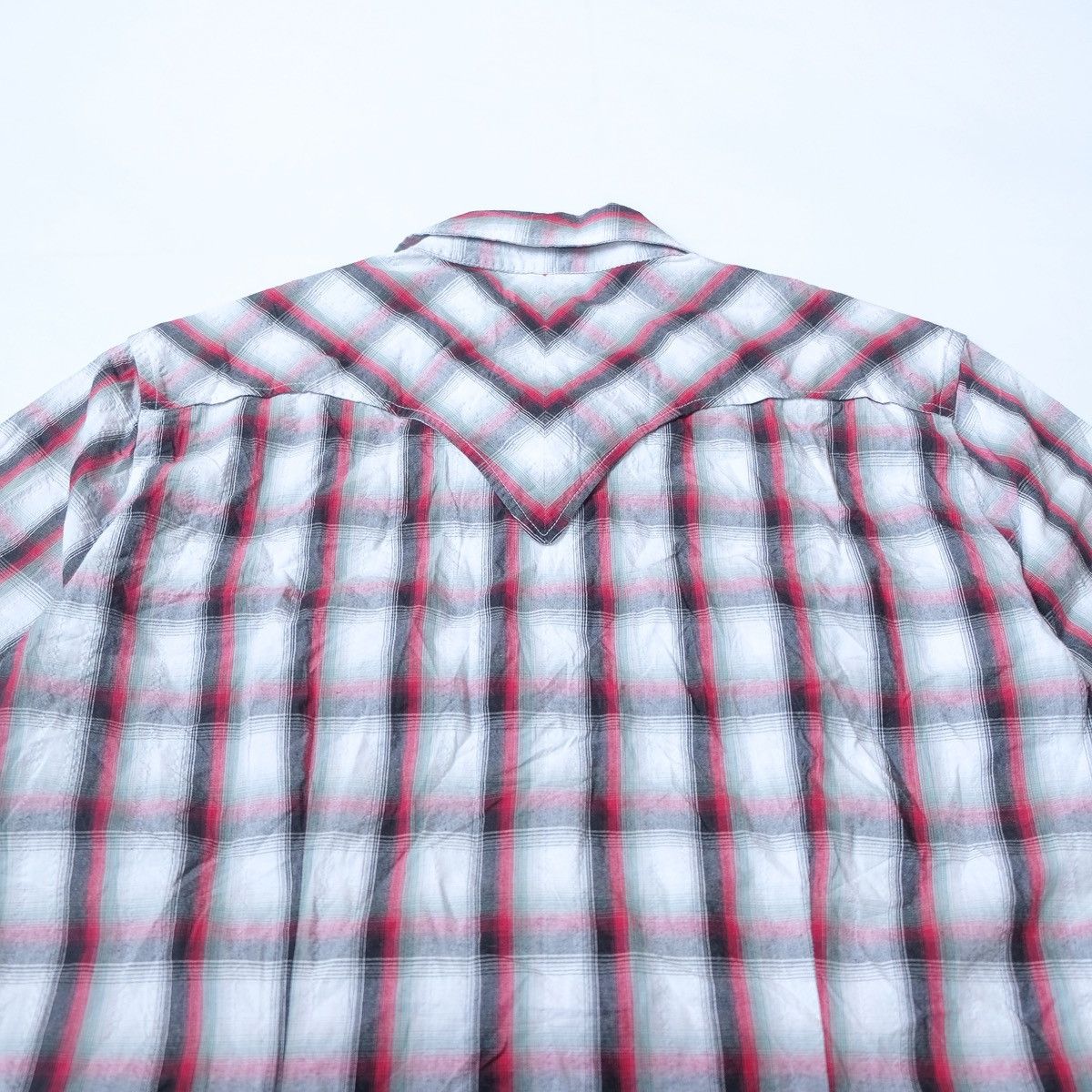 291295=Homme 291295=Homme plaid button-up shirt Size US M / EU 48-50 / 2 - 5 Thumbnail