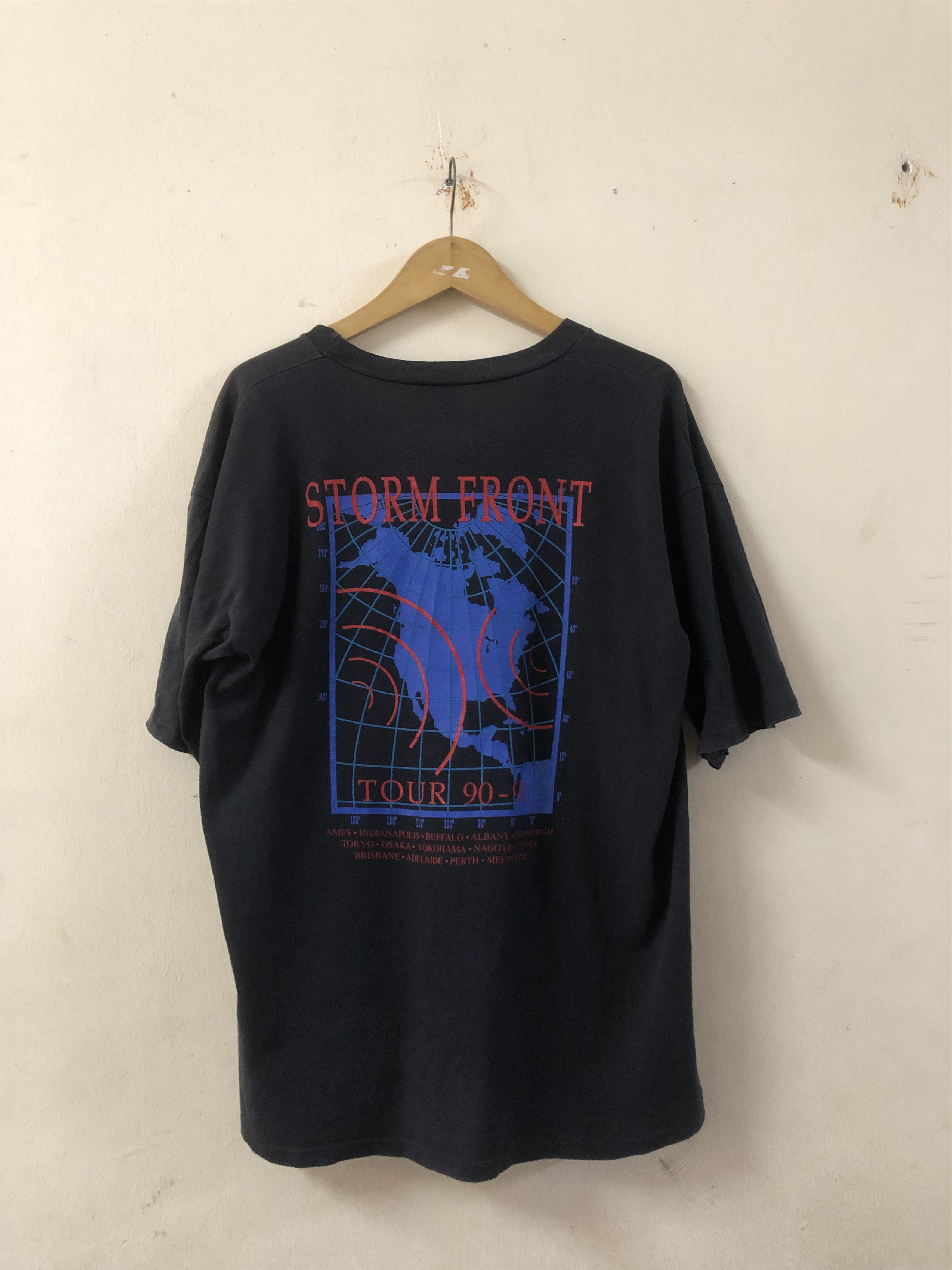 vintage billy joel storm front tour 90-91