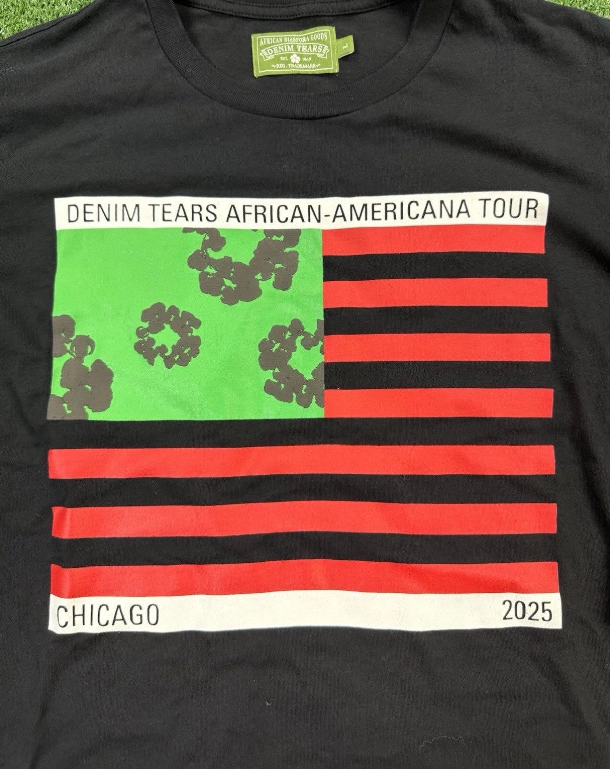 DENIM TEARS Denim Tears 2025 Chicago African American Tour Shirt NWT Size US L / EU 52-54 / 3 - 2 Thumbnail