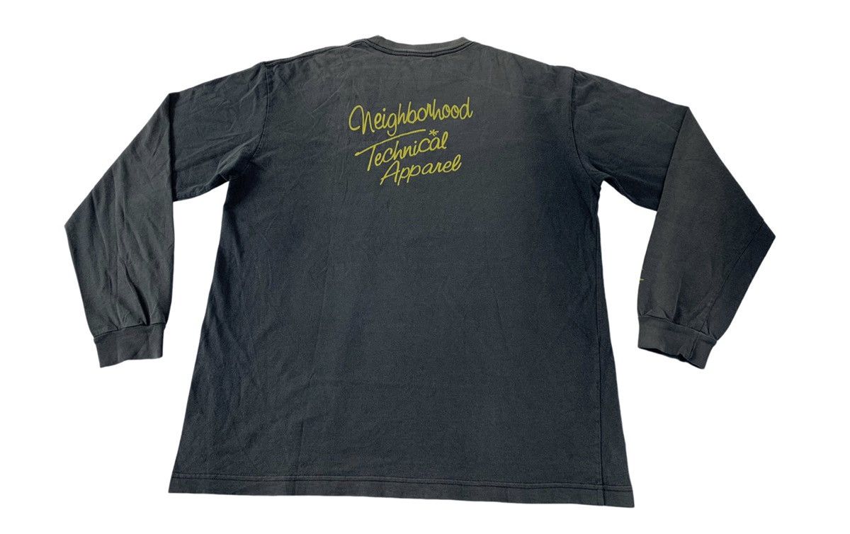 Japanese Brand × Neighborhood × Vintage 90s Neighborhood Technical Apparel Spell Out Tee Size US L / EU 52-54 / 3 - 2 Thumbnail