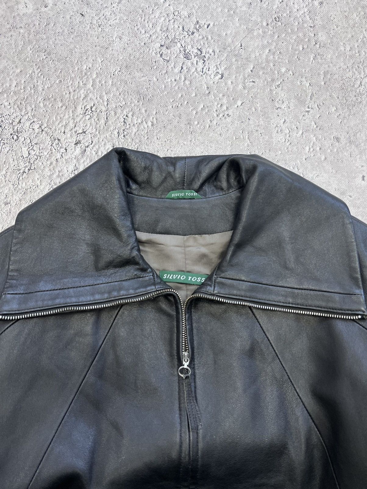 If Six Was Nine × Japanese Brand × Le Grande Bleu (L.G.B.) Japanese Brand Avant-Garde Leather Jacket Size US M / EU 48-50 / 2 - 5 Thumbnail