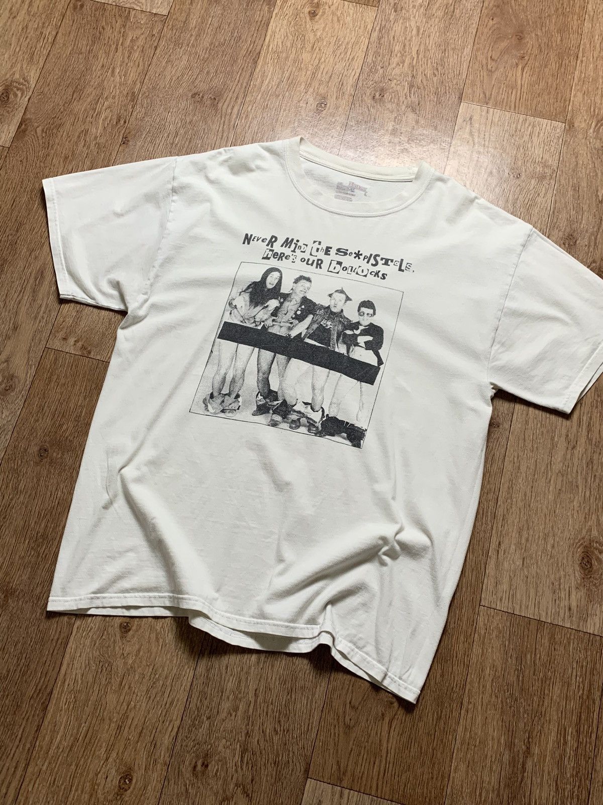 Band Tees × Vintage SEX PISTOLS Vintage y2k tee Size US L / EU 52-54 / 3 - 7 Thumbnail