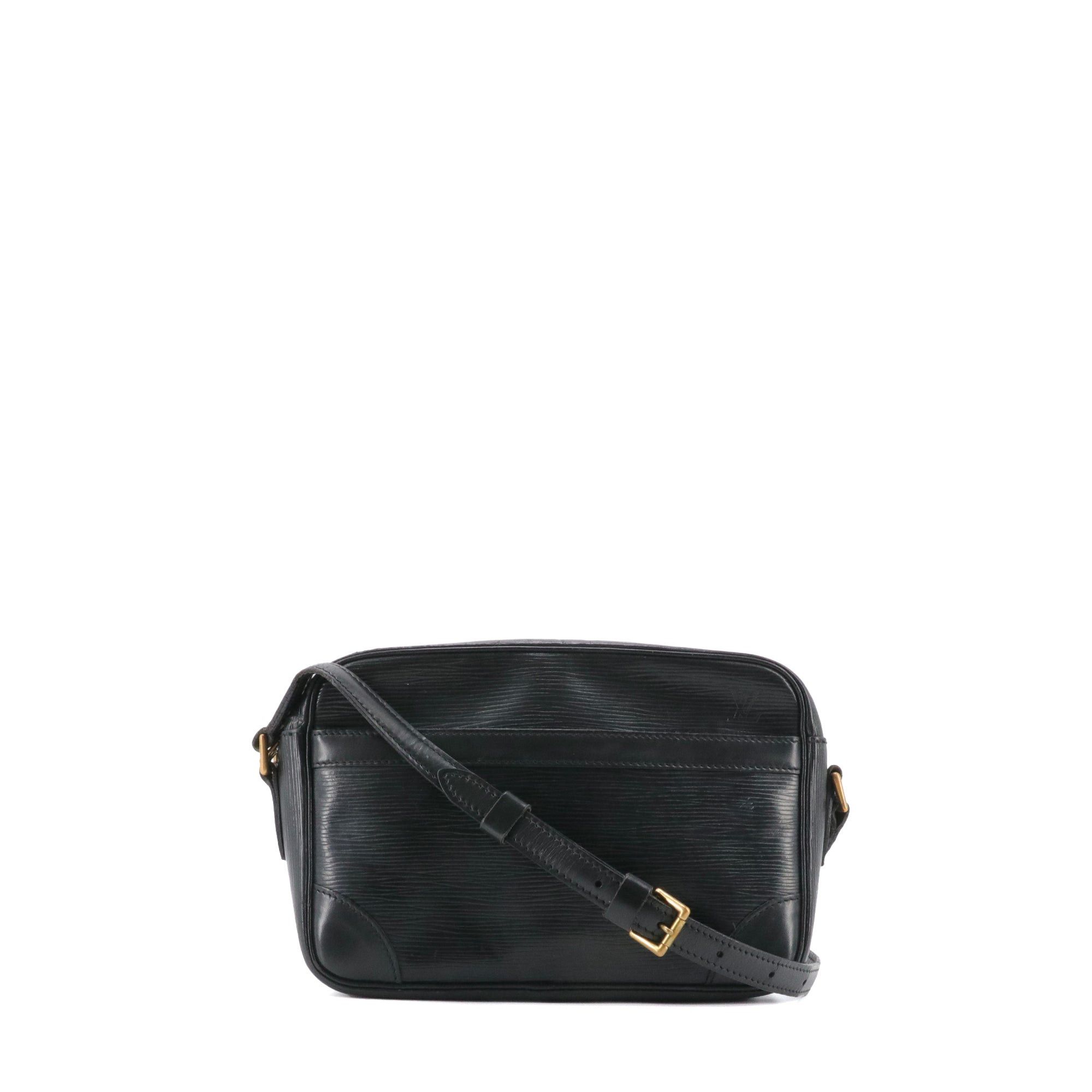 Louis Vuitton LOUIS VUITTON - Louis Vuitton Trocadéro shoulder bag in black epi leather Size ONE SIZE - 1 Thumbnail
