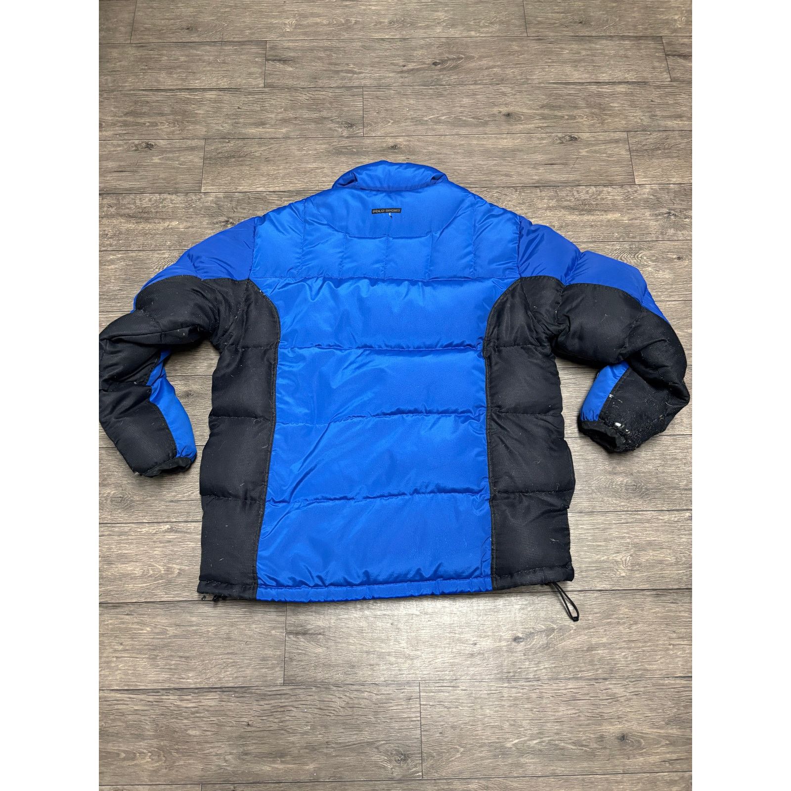 Polo Ralph Lauren × Vintage Vintage Polo Sport Ralph Lauren Puffer Jacket Sz M Blue 90s Size US M / EU 48-50 / 2 - 6 Thumbnail