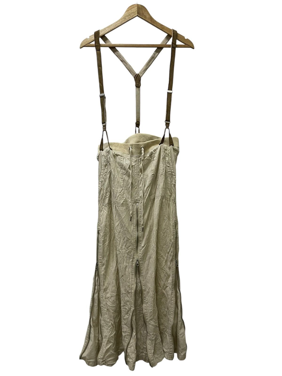 If Six Was Nine G.O.A Suspender Long Skrit Cream Size 32" / US 10 / IT 46 - 1 Thumbnail