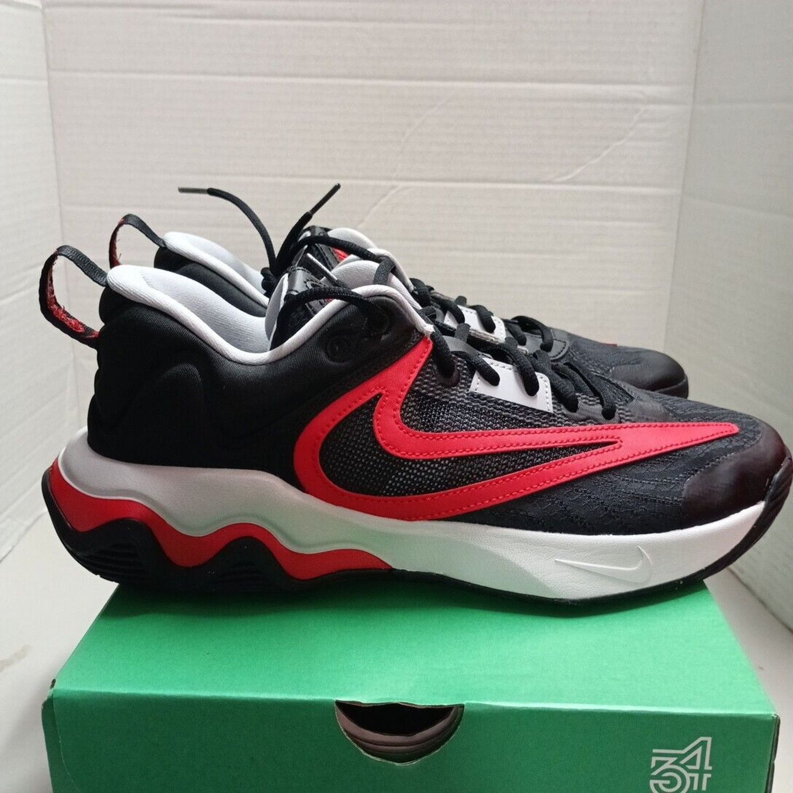 Nike Nike Giannis Immortality 3 Men's 10.5 Black University Red Size US 10.5 / EU 43-44 - 2 Thumbnail