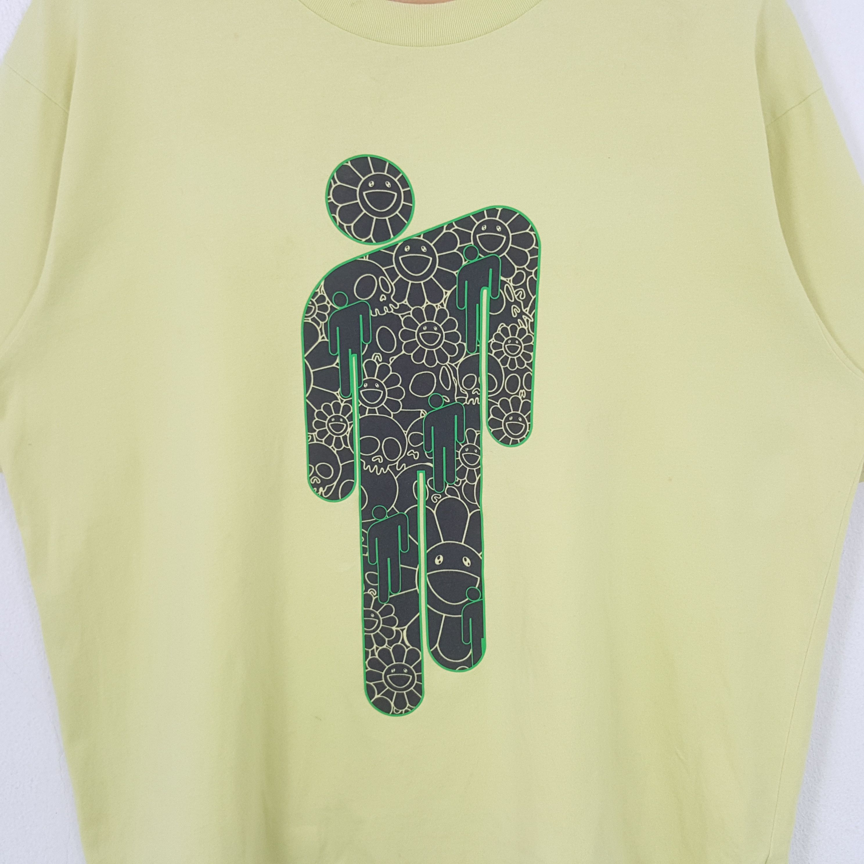 Billie Eilish × Takashi Murakami Vintage Billie Eilish X Takashi Murakami Japan Tshirt RR3 Size US L / EU 52-54 / 3 - 2 Thumbnail