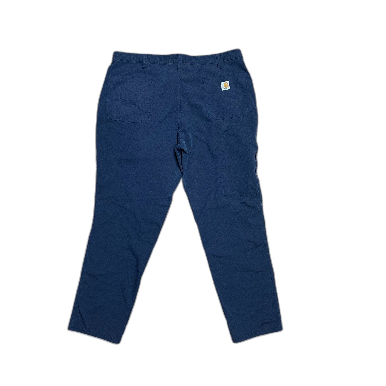 Carhartt Carhartt Mens 40x32 Flex Fit Work Pants (74533-20) Navy Blue Size US 40 / EU 56 - 8 Thumbnail