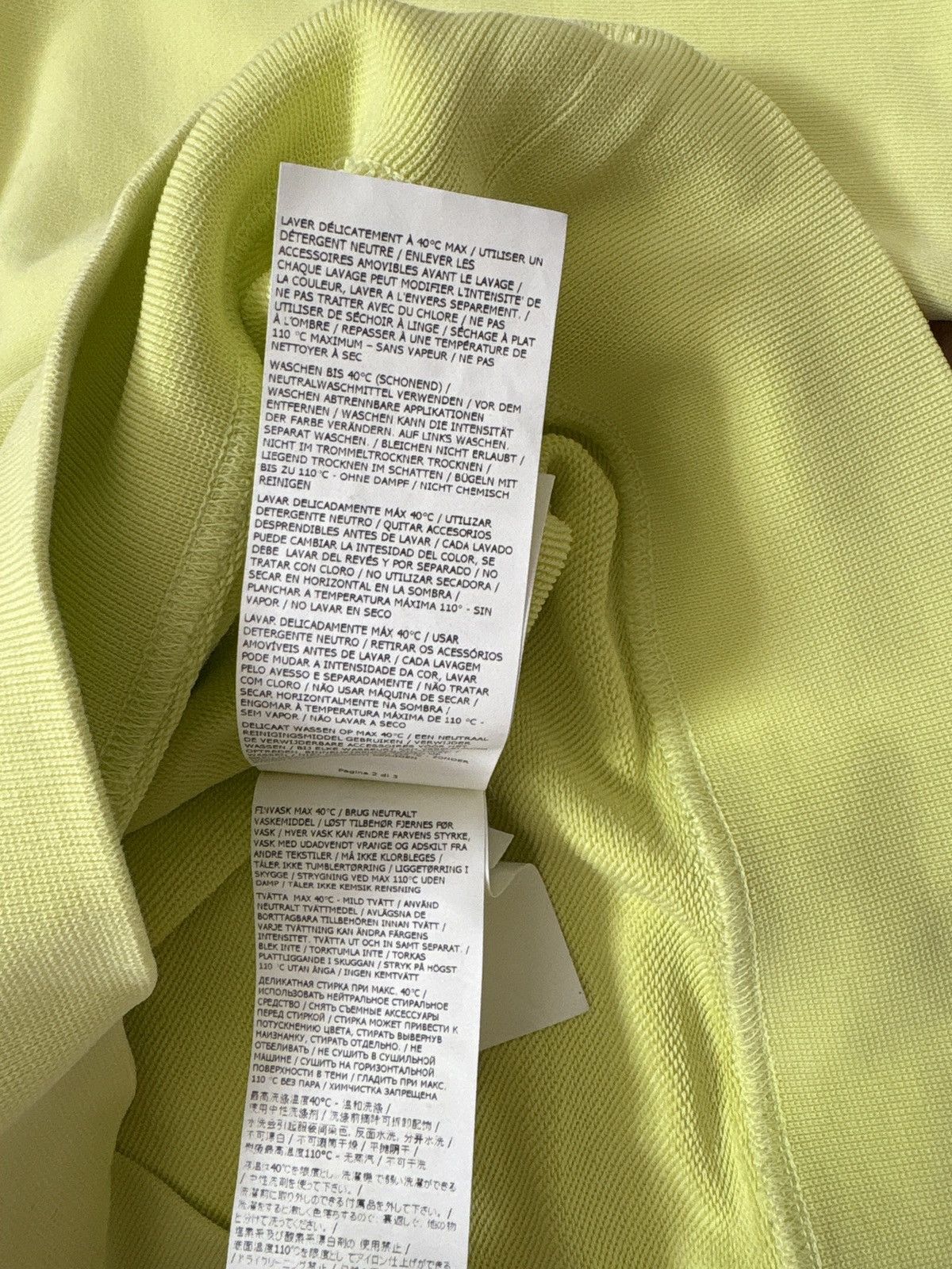 Stone Island Hoodie Stone Island Neon Green Large Size US L / EU 52-54 / 3 - 8 Thumbnail