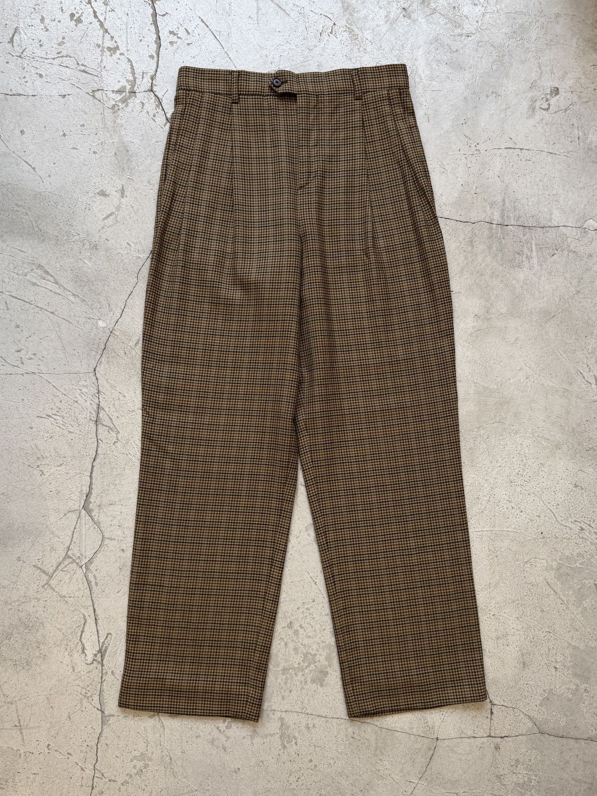 Celine SS21 HOUNDSTOOTH SKATE PANTS Size US 30 / EU 46 - 1 Thumbnail