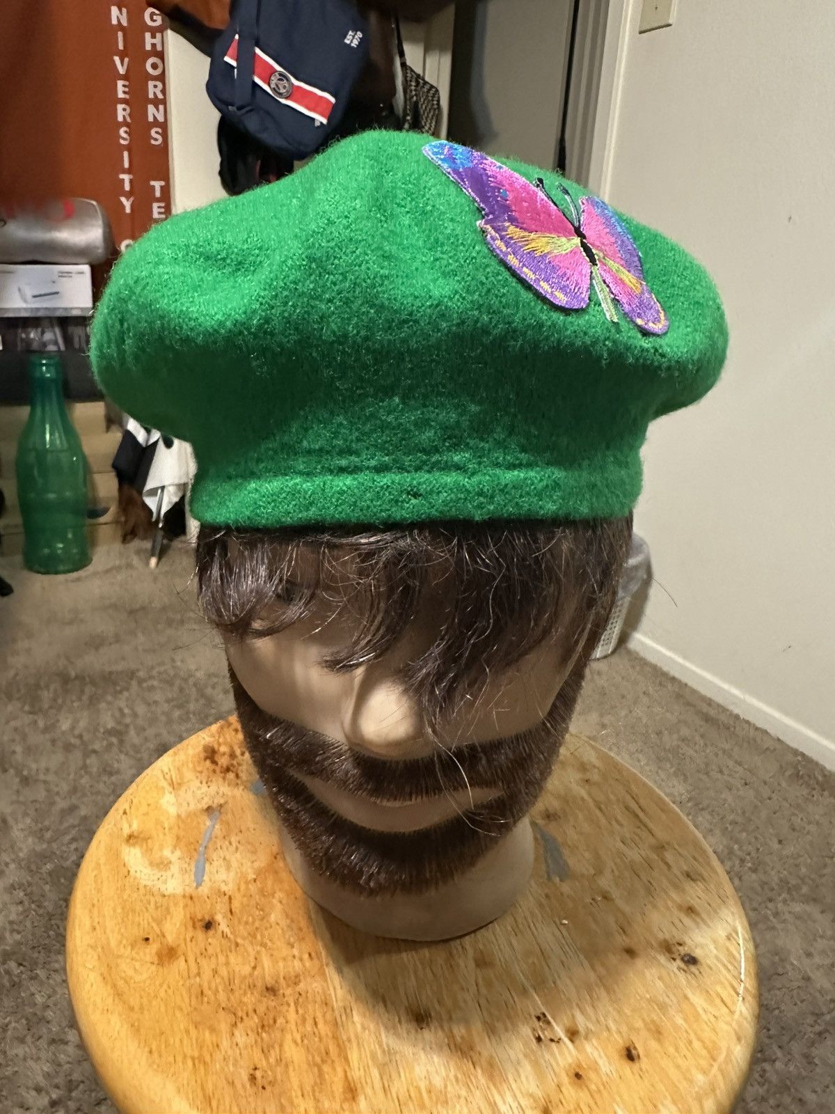 Epoch Vintage Epoch green butterfly “triple green” hat 00s Size ONE SIZE - 1 Thumbnail