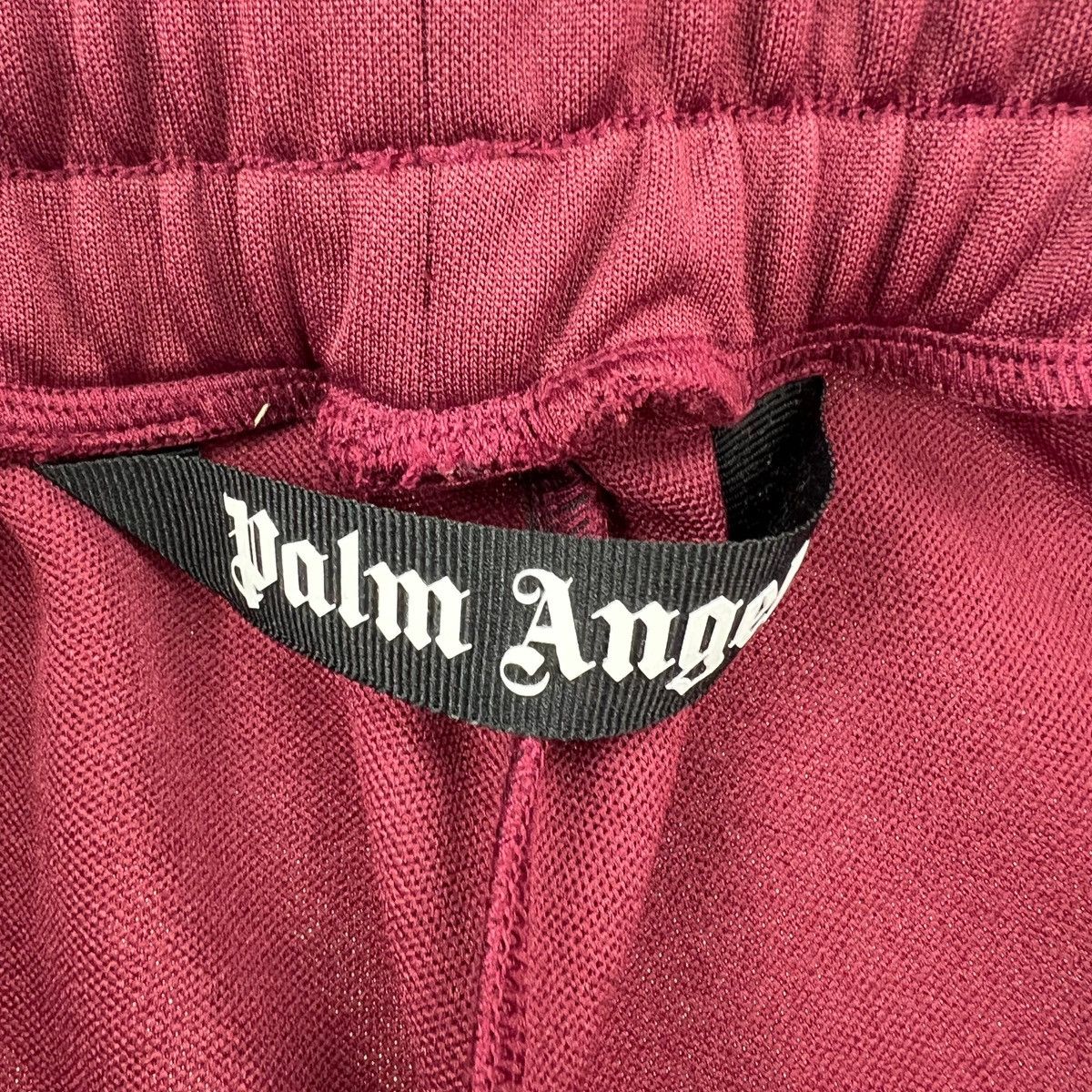 Palm Angels Palm Angels Burgundy & Yellow Sweatpants Size US 33 - 3 Thumbnail