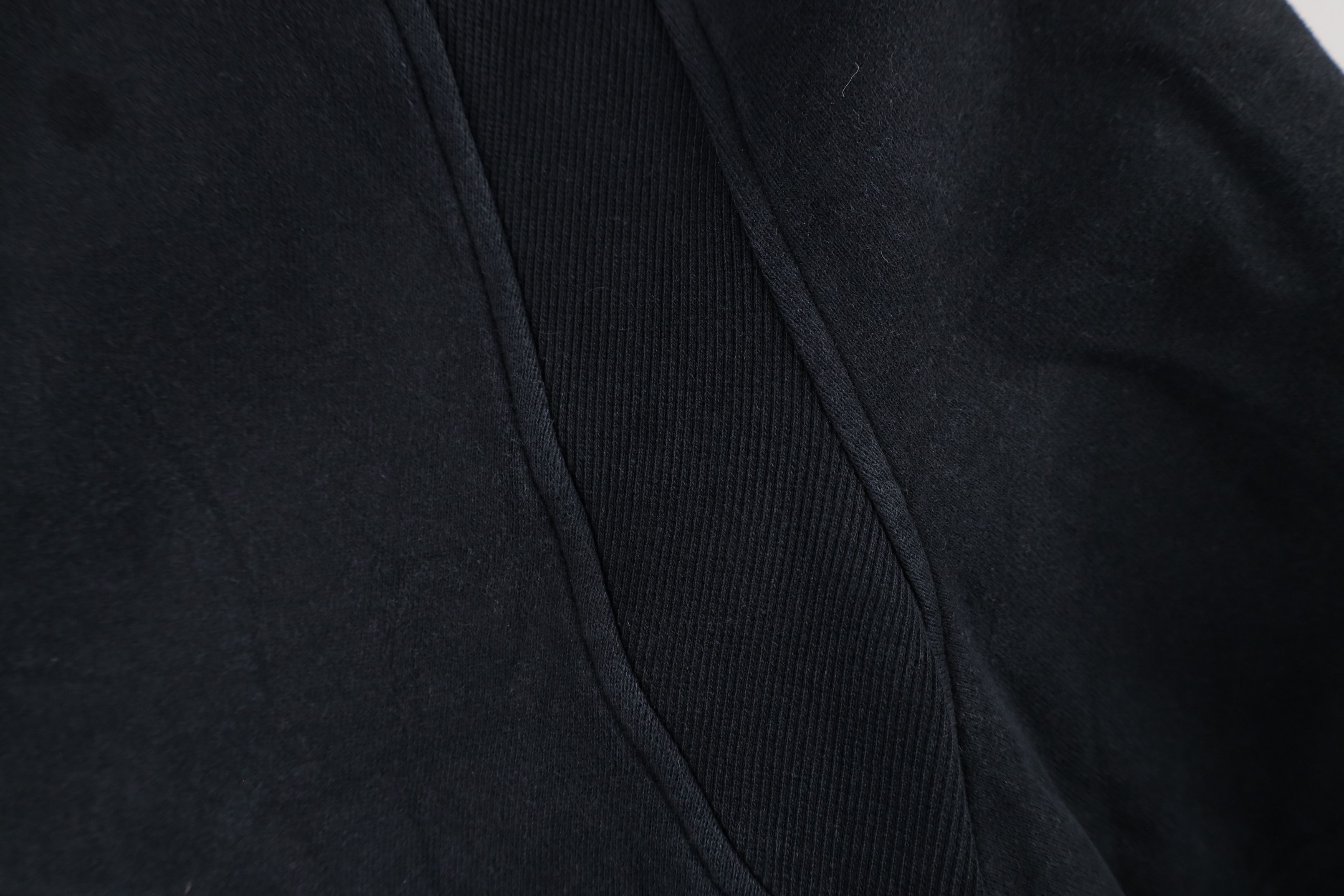 Lululemon × Vintage Lululemon Distressed Heavyweight Cropped Scuba Hoodie Black Size XS / US 0-2 / IT 36-38 - 6 Thumbnail