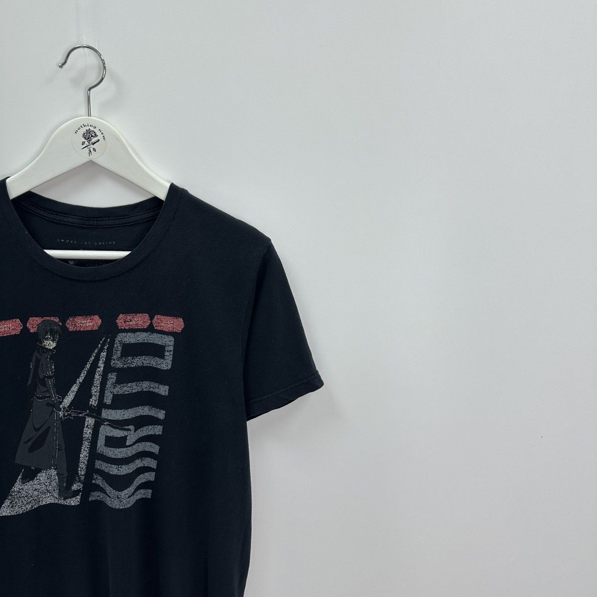 Anime Vintage 00s Anime Sword Art Online Kirito tee Aniplex y2k og Size US M / EU 48-50 / 2 - 2 Thumbnail