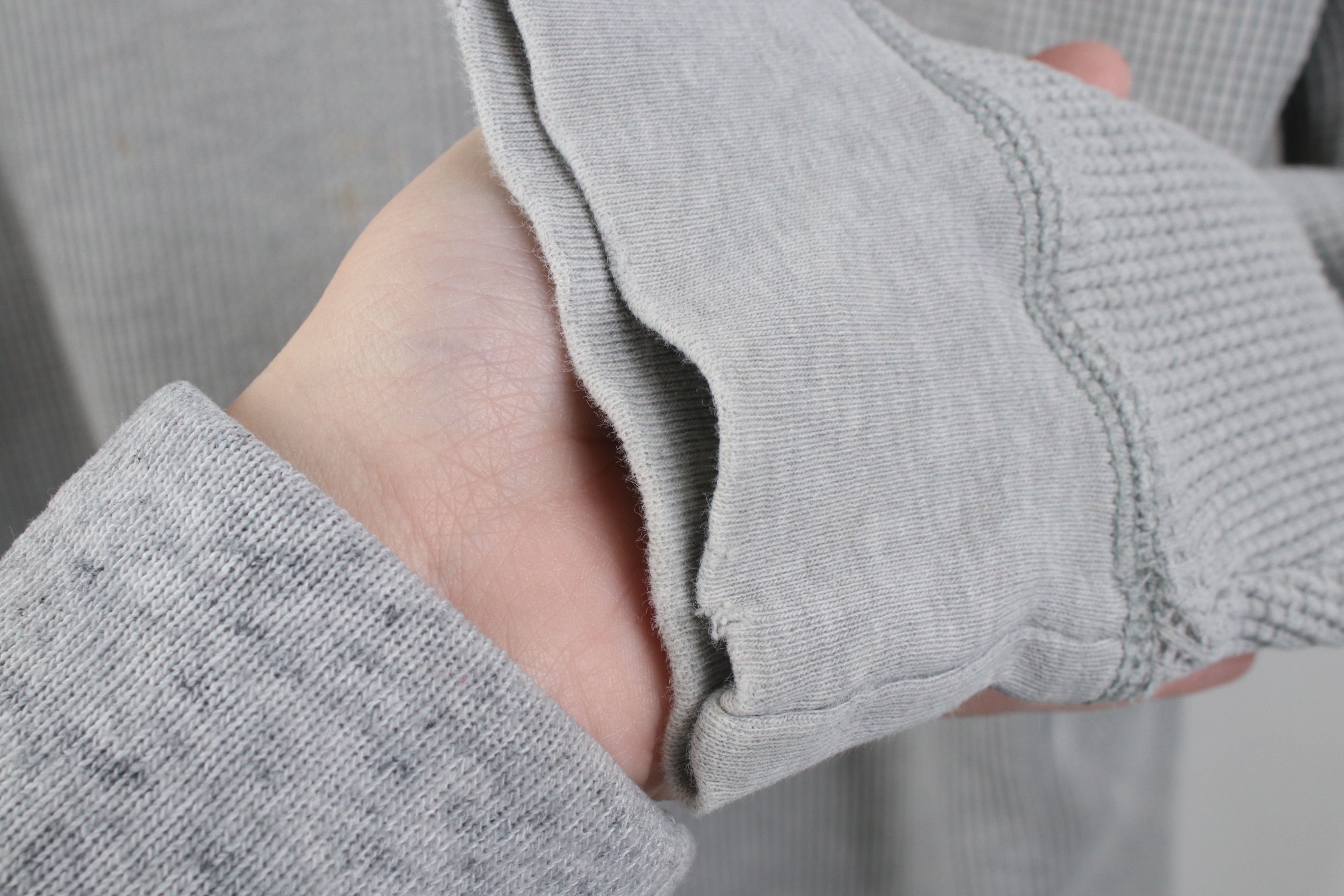 Polo Ralph Lauren Vintage 90s Ralph Lauren Waffle Knit Long Sleeve T-Shirt Size US L / EU 52-54 / 3 - 12 Thumbnail