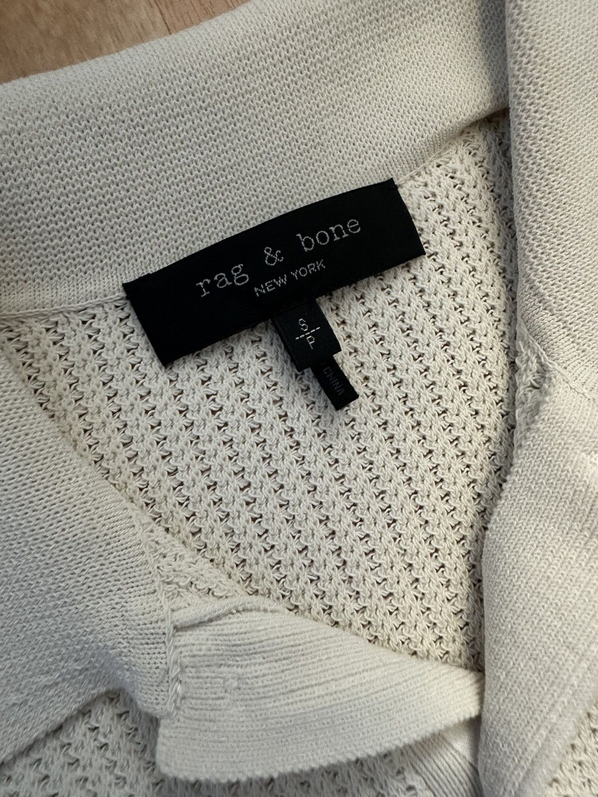 Rag & Bone Rag & Bone textured knit polo Size US S / EU 44-46 / 1 - 4 Thumbnail