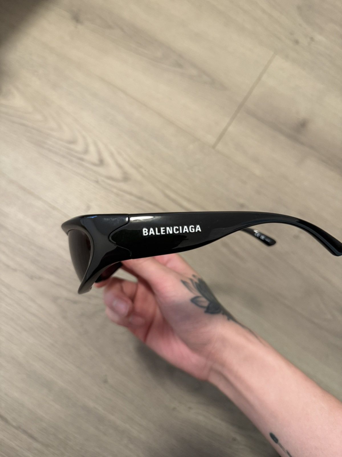 Balenciaga balenciaga SWIFT OVAL SUNGLASSES Size ONE SIZE - 6 Thumbnail