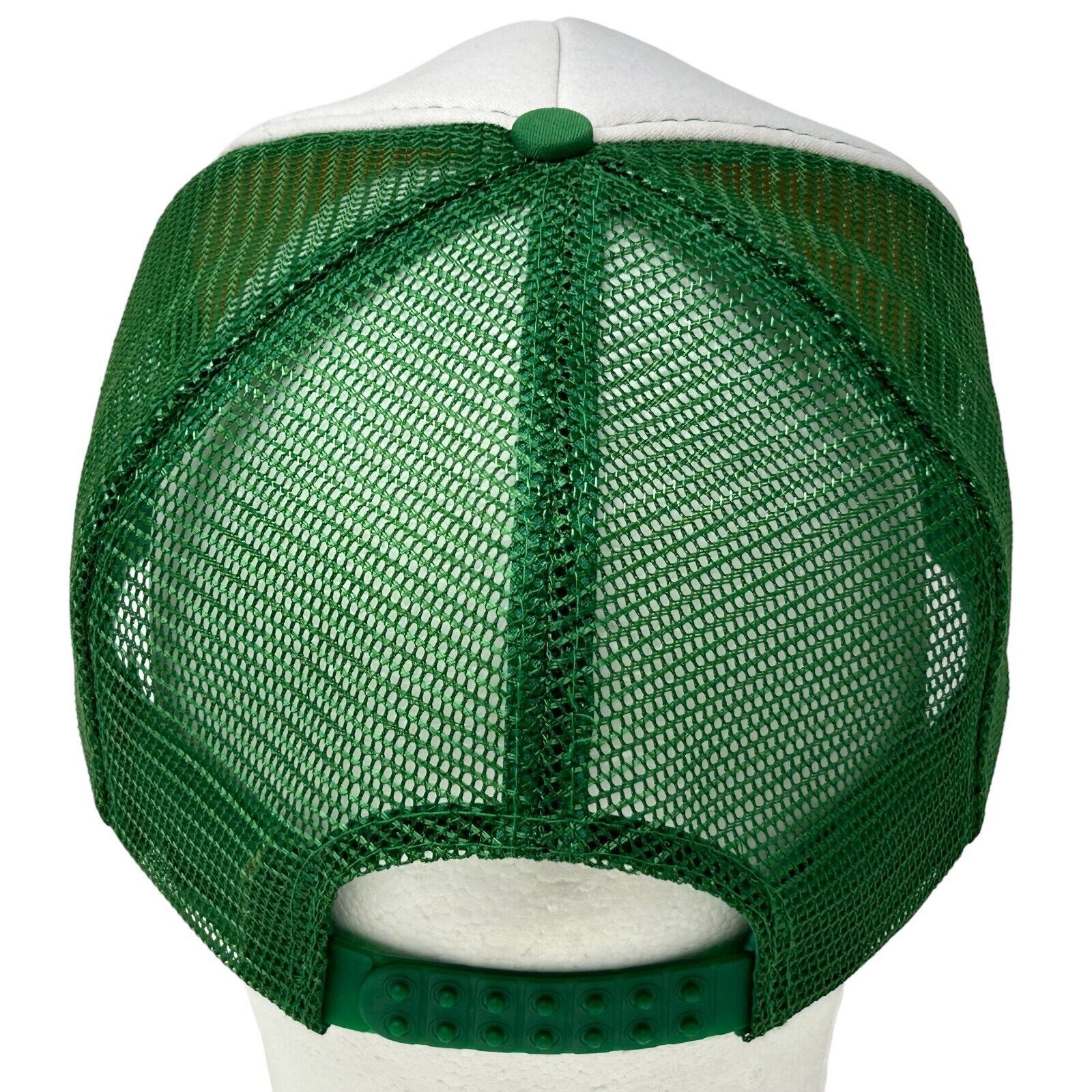 Vintage Vintage 90s Sons of Erin Las Vegas Trucker Hat Cap Green Size ONE SIZE - 3 Thumbnail