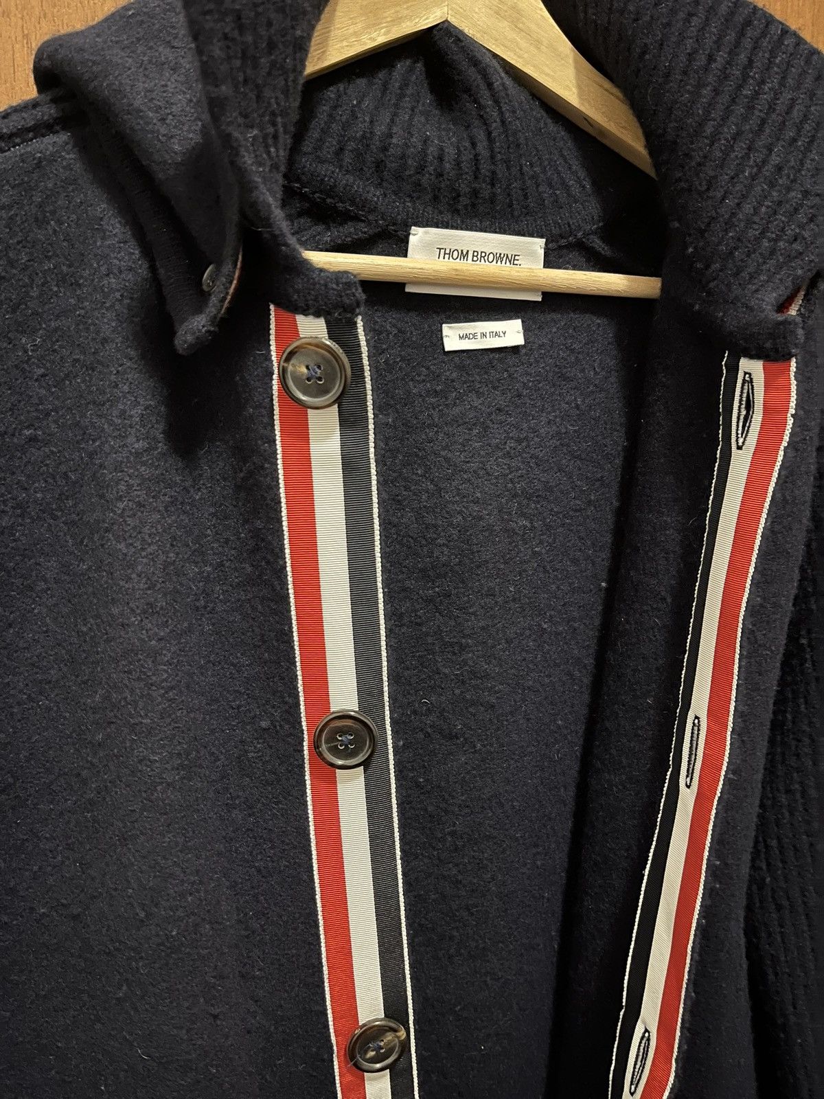Thom Browne Cashmere overwashed montgomery Size US M / EU 48-50 / 2 - 2 Thumbnail