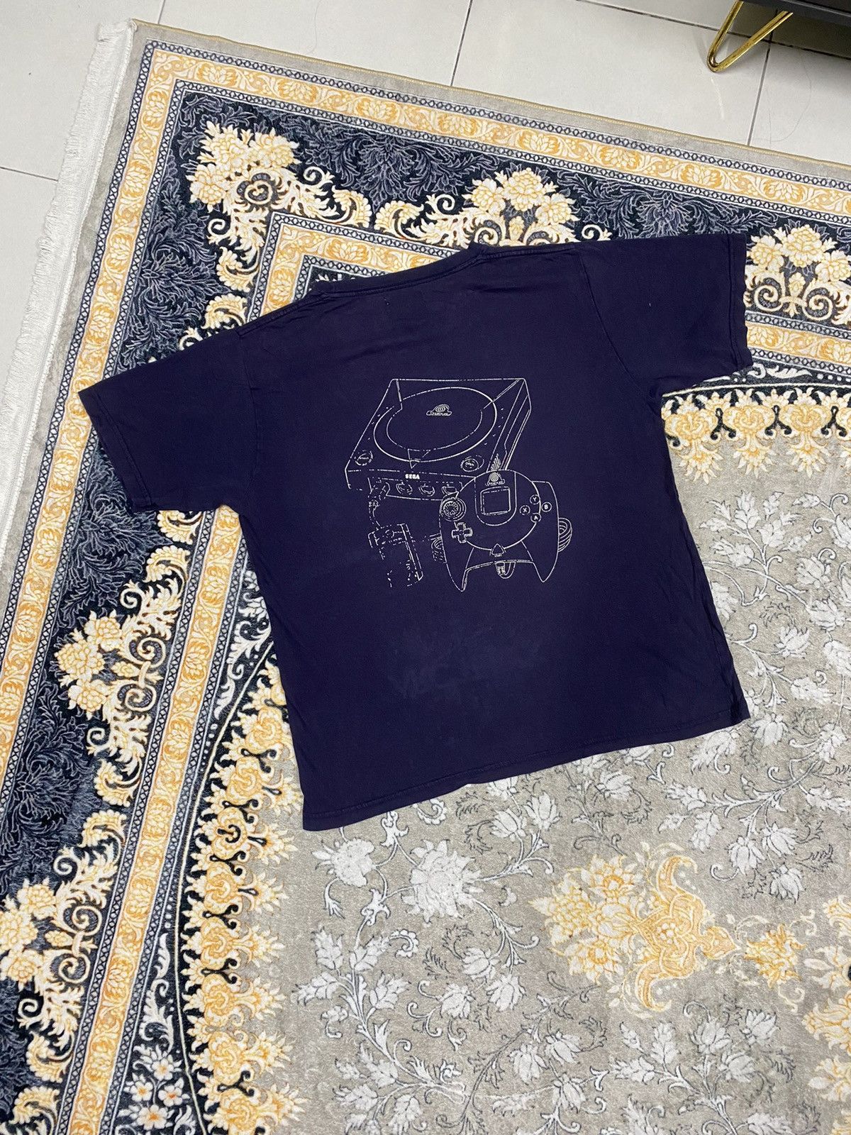 Post Game × The Game × Vintage VINTAGE DREAMCAST SEGA GAMES 00s RARE TEE Size US L / EU 52-54 / 3 - 6 Thumbnail