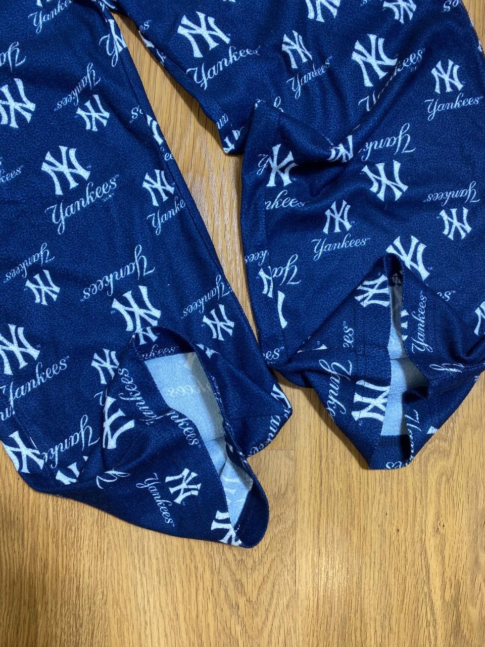 MLB × Vintage Crazy Vintage Baggy Y2K New York Yankees Sweatpants USA Size US 32 / EU 48 - 10 Thumbnail