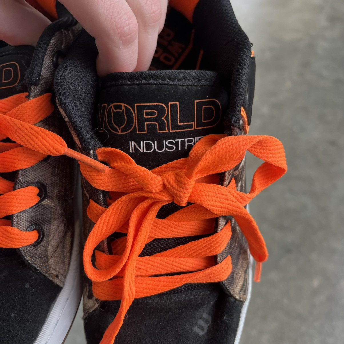 DC × World Industries CRAZY Y2K world industries REALISTIC CAMO SKATE SHOE DC Size US 7 / IT 37 - 3 Thumbnail